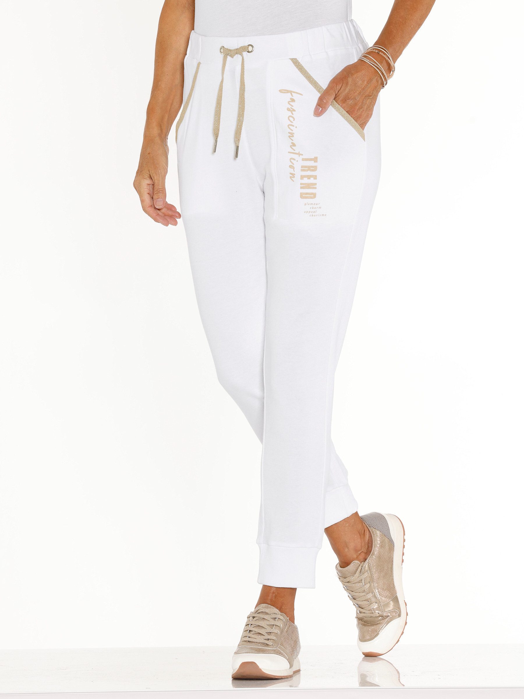 Jerseyhose Sweathose komfortabel