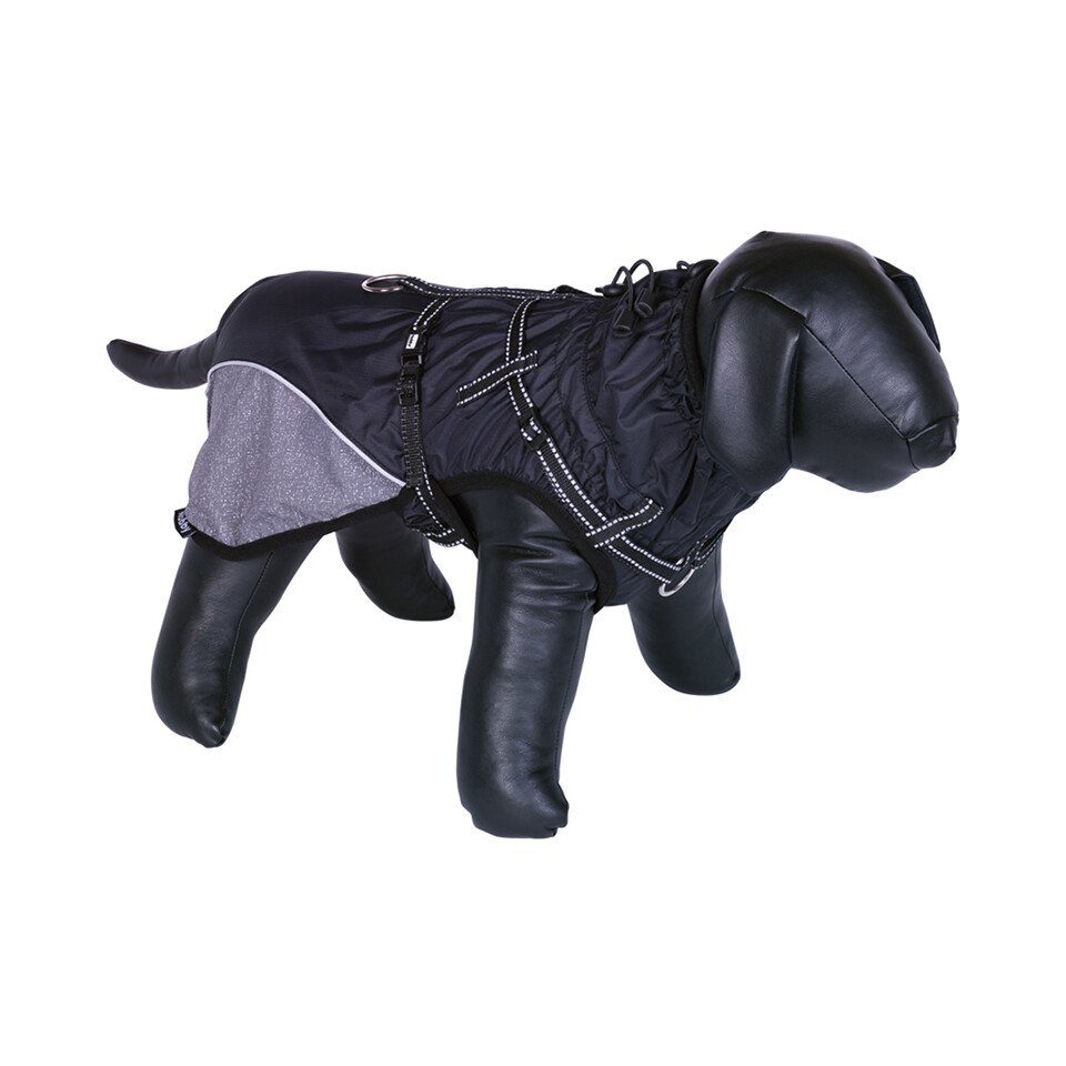 Nobby Hundemantel Hundemantel Akam mit Geschirr schwarz