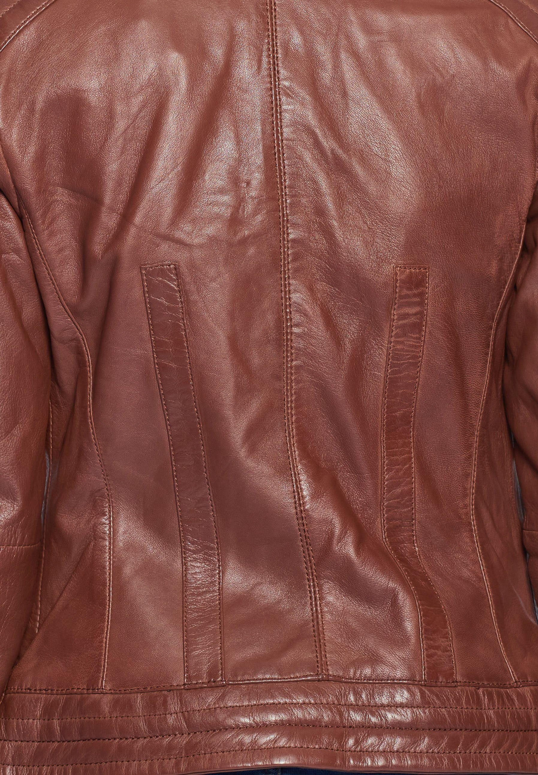 Maze Lederjacke Morelia cognac