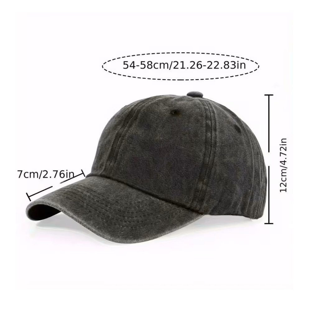 XCOAST Baseball Cap Schwarz – Small Face Cap mit „Jesus Saves“ - verstellbare Größe (Unisex für Damen & Herren, leicht & atmungsaktiv) Small Face Effekt für schmalen Look