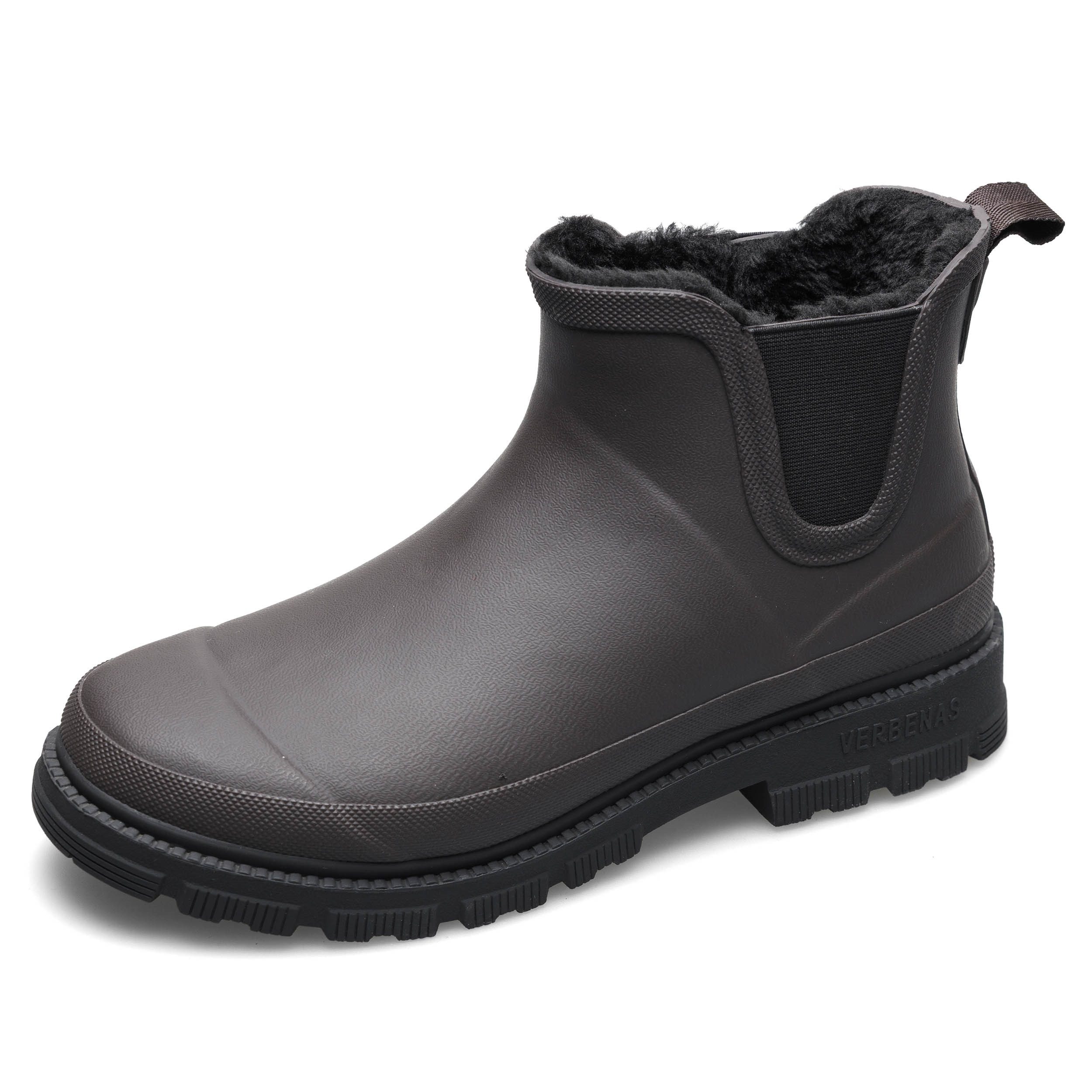 VERBENAS LUKA FUR SMOOTH Gummistiefel Brown Black