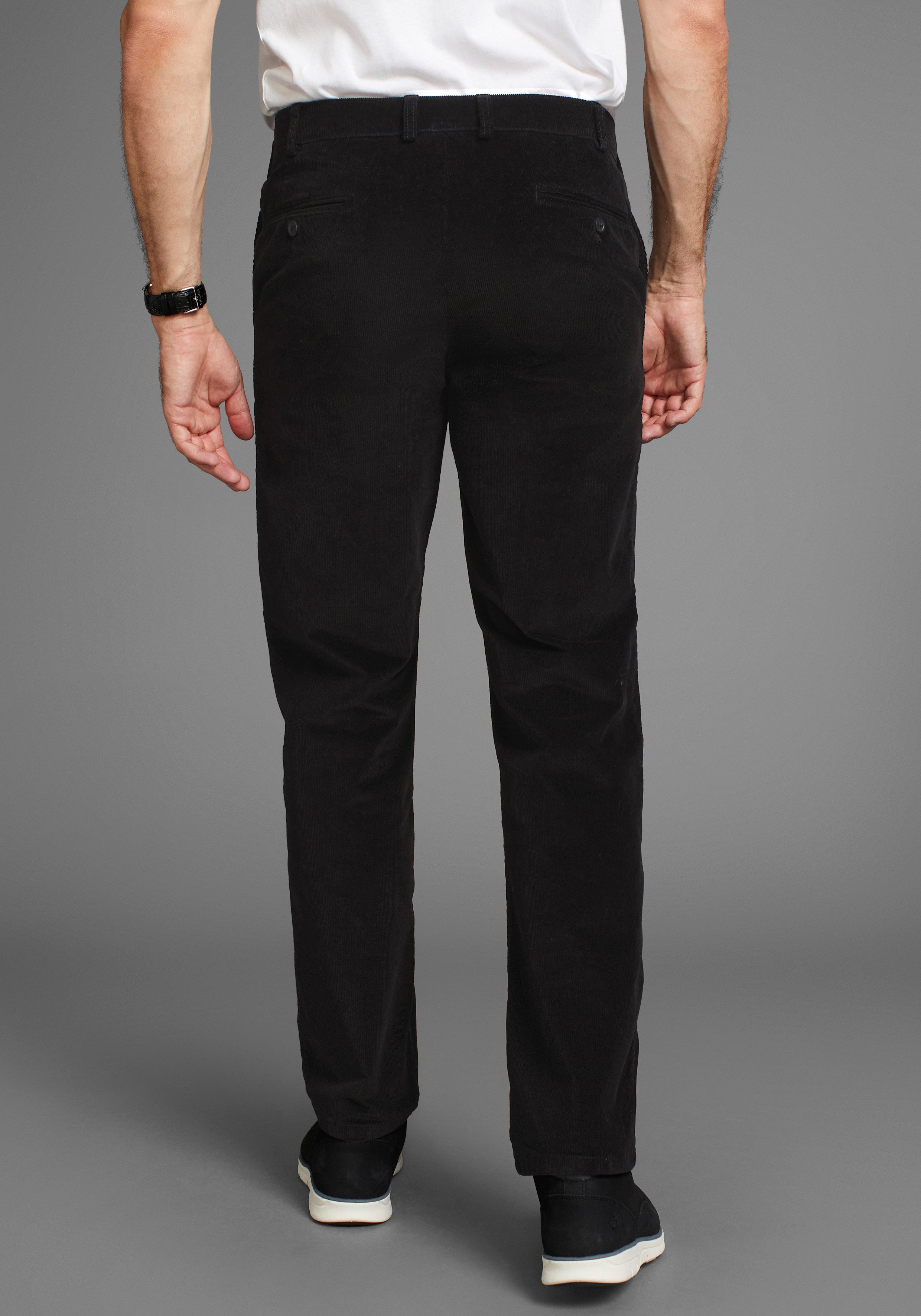 Man's World Dehnbund-Hose aus Cord mit Stretchbund günstig online kaufen