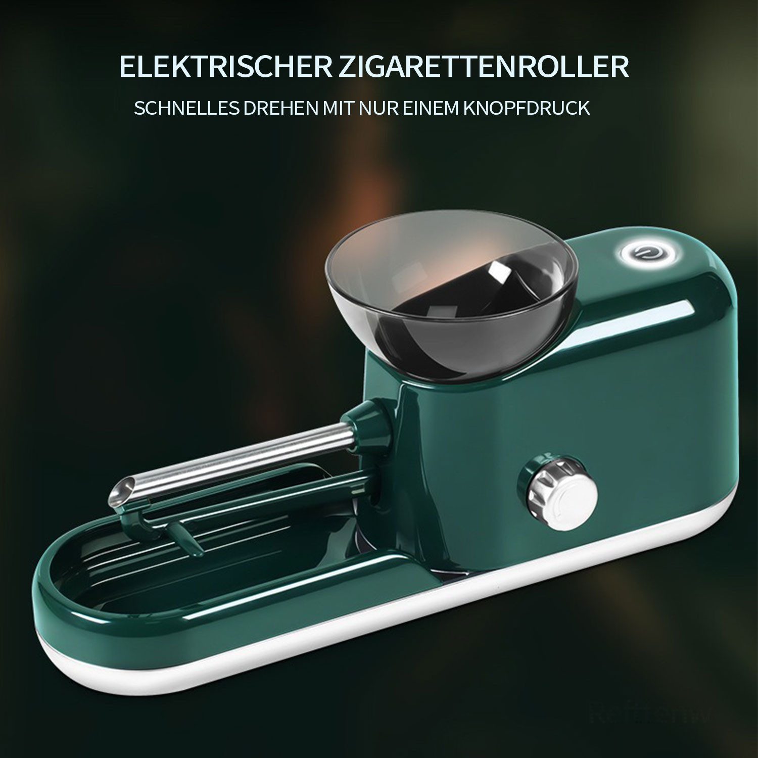 Refttenw Drehmaschine 8.0/6.5mm Selbstdreher Zigaretten Starter Stopfgerät