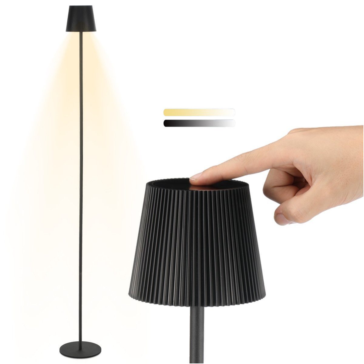 WILGOON LED Tischleuchte LED Tischlampe mit günstig online kaufen