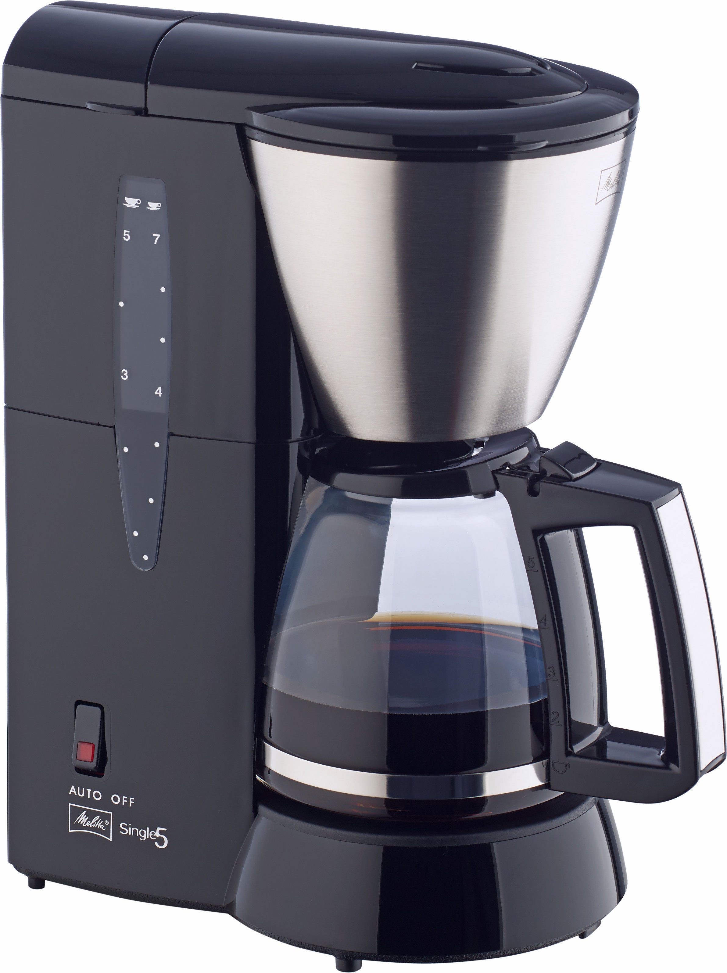 Melitta Filterkaffeemaschine, 0.65l Kaffeekanne, 1x2