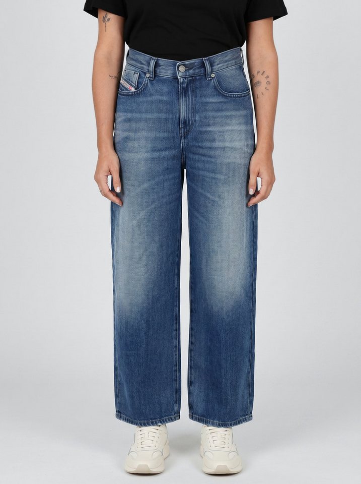 Diesel Loose-fit-Jeans Wide Leg Jeans - WIDEE-R R07K9 - Länge:32 weite Beinform, knöchellang