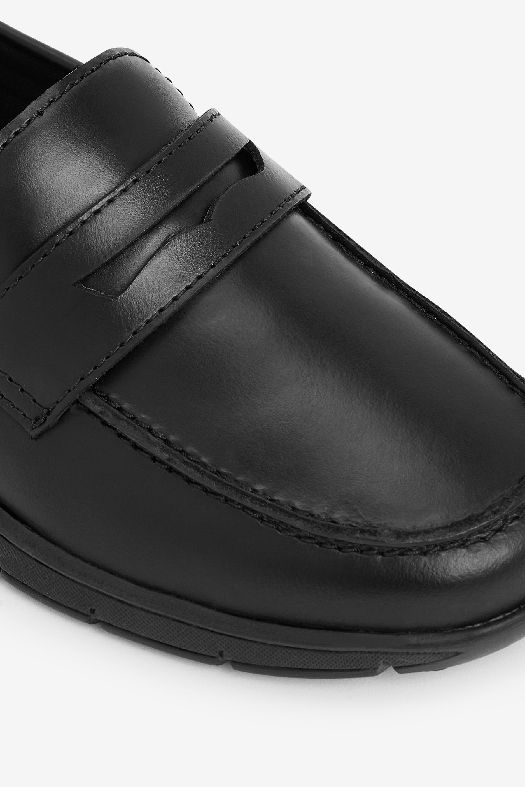 Next Penny Loafer aus Leder – Weite Passform Loafer (1-tlg)