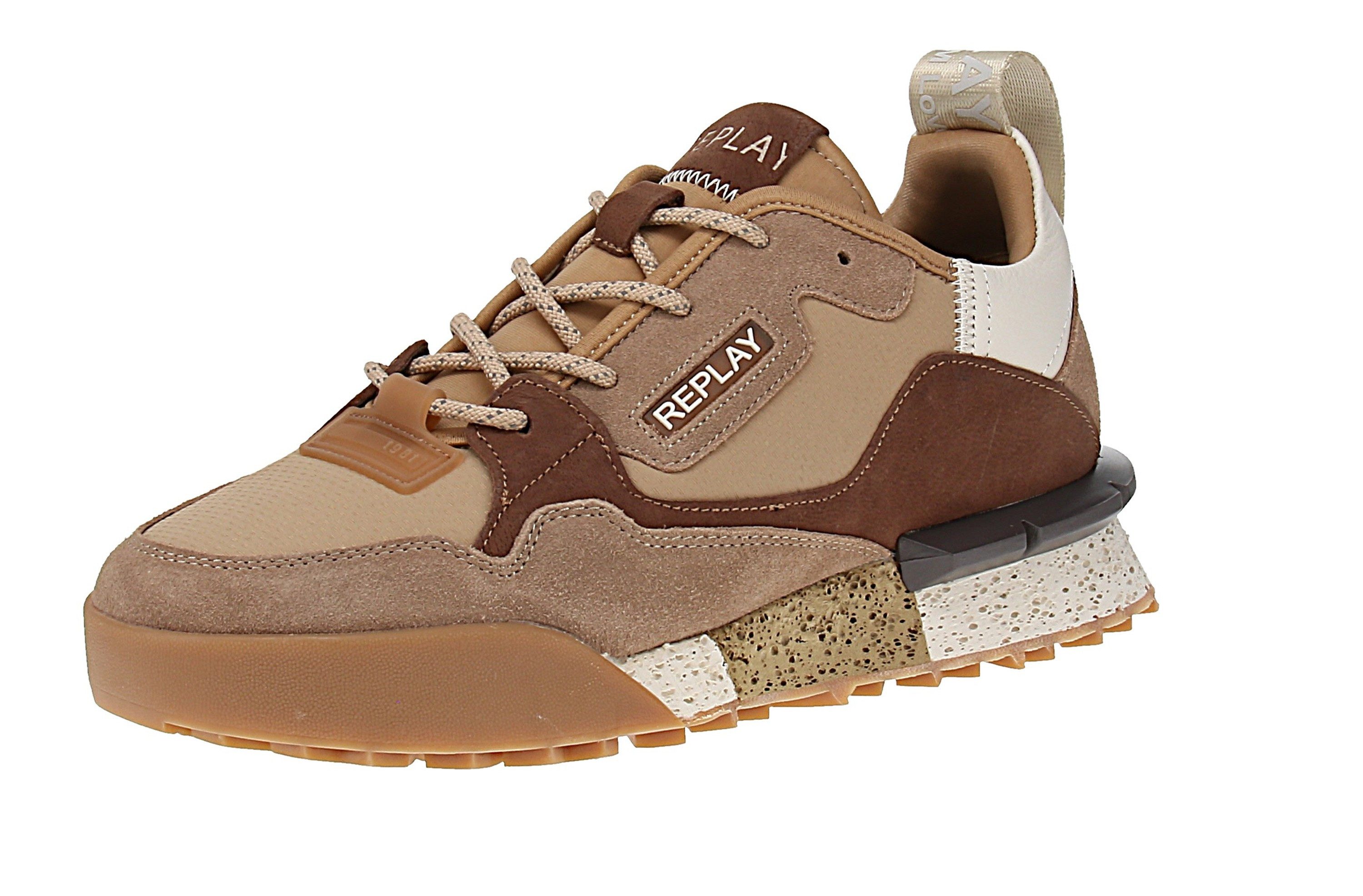 Replay Replay Field Classic 26 GMS1P C0073L - Herren Sneaker - 024-Ecru Sneaker