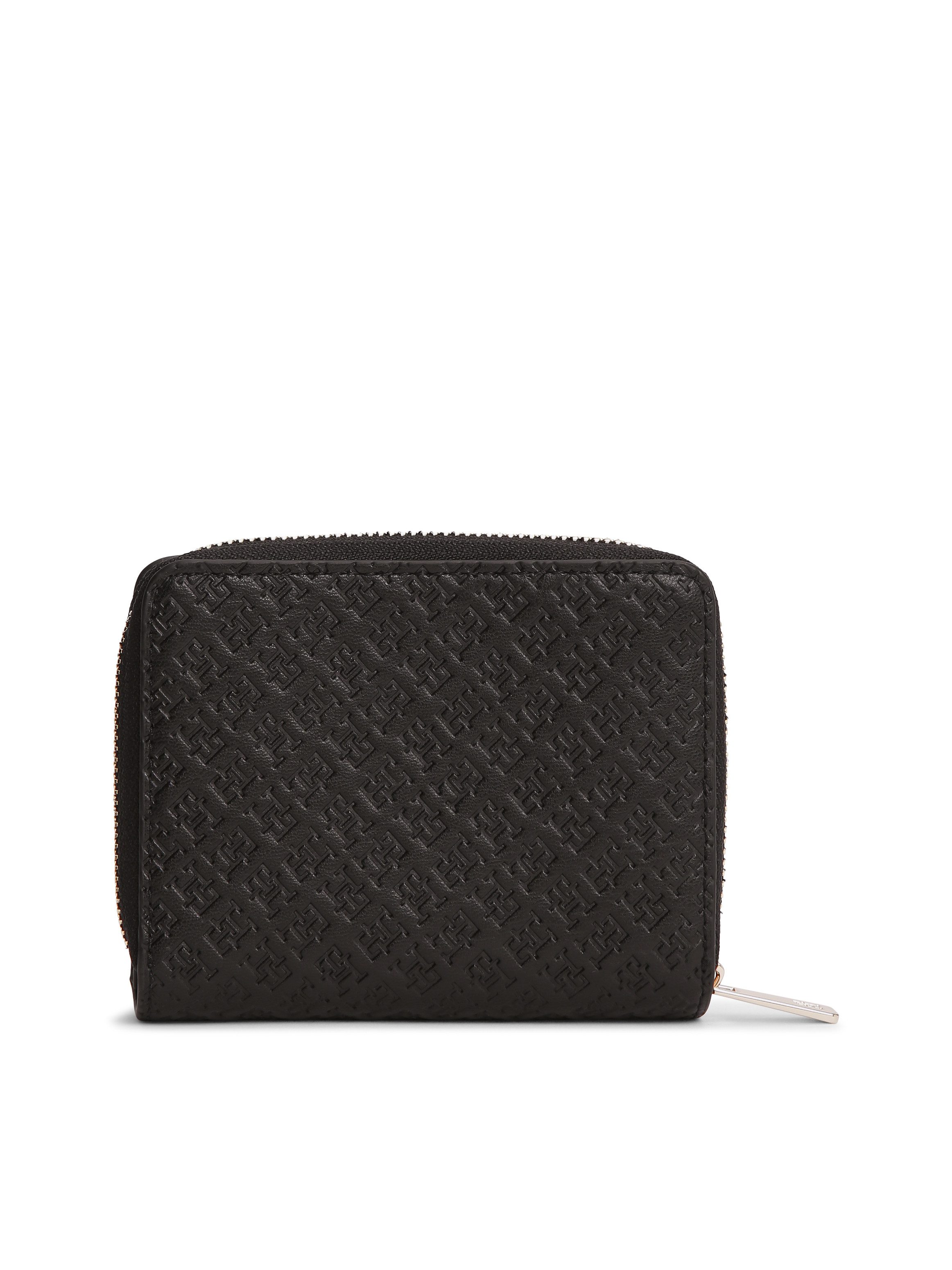 Tommy Hilfiger Geldbörse TH ICON MED ZA W/FLAP MONO, Unisex Geldbeutel, Portemonnaie mit TH-Schmucklogo – Bild 2 von 4