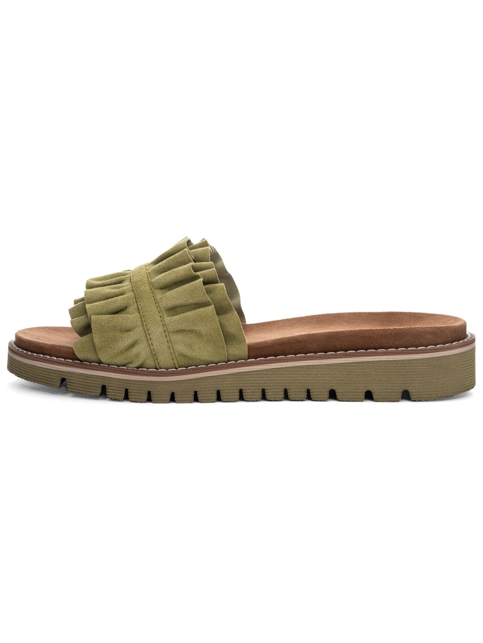 Ara Pantoletten Veloursleder Riemchensandalette günstig online kaufen