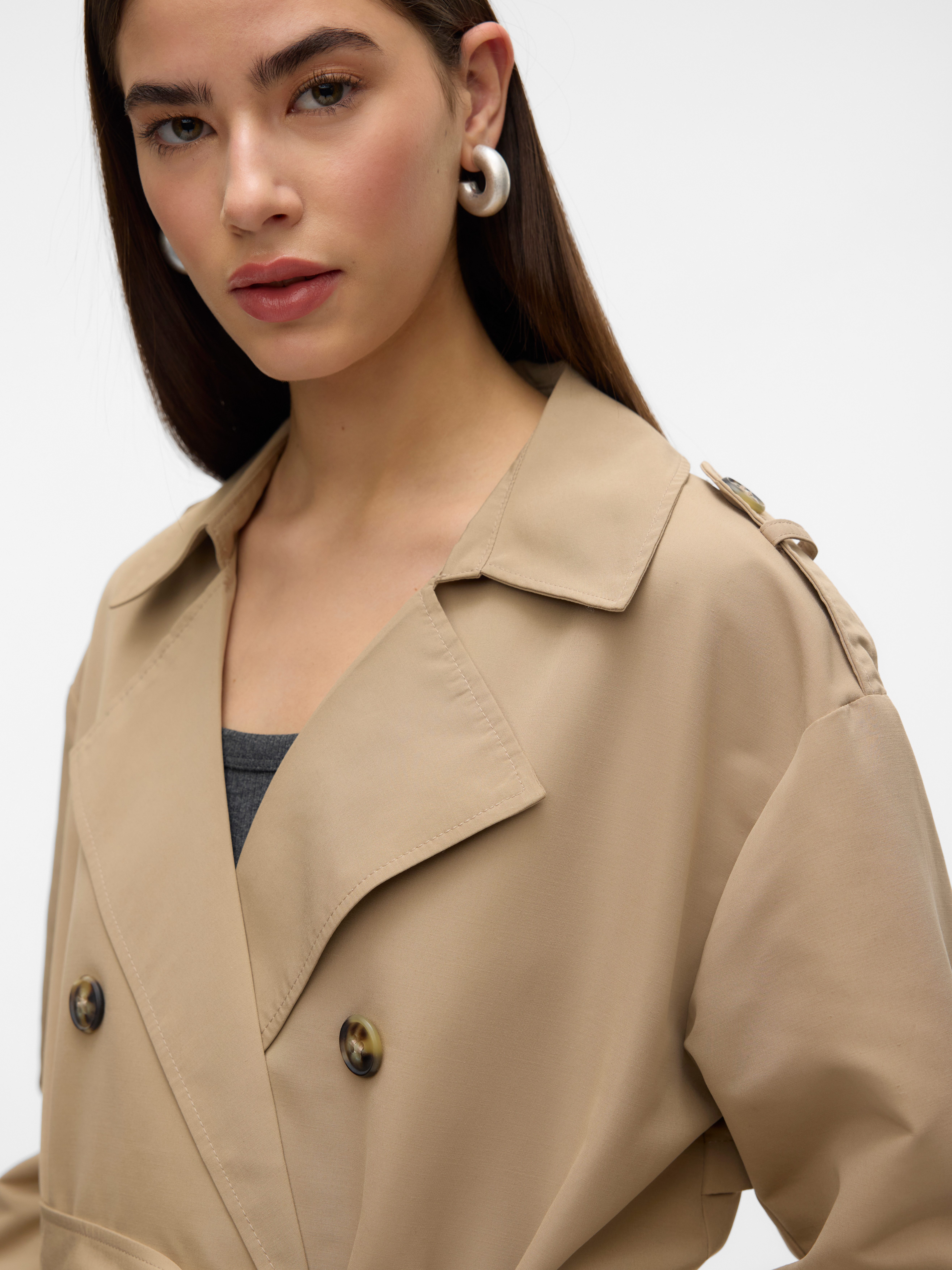 Vero Moda Trenchcoat VMCHLOE LONG TRENCHCOAT günstig online kaufen