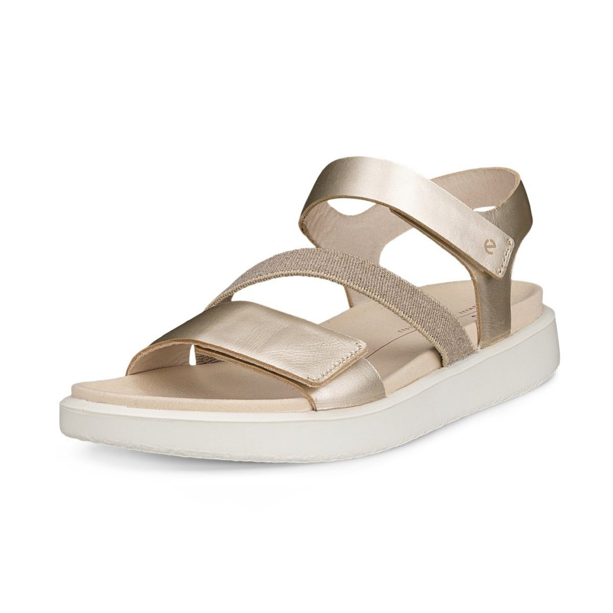 Ecco Flowt (Leder) gold Damen Sandale günstig online kaufen