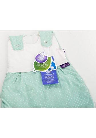 Träumeland Kūdikio miegmaišis rinkinys taškiukai mint (Rinkinys 3 dalys 3er-Pack)