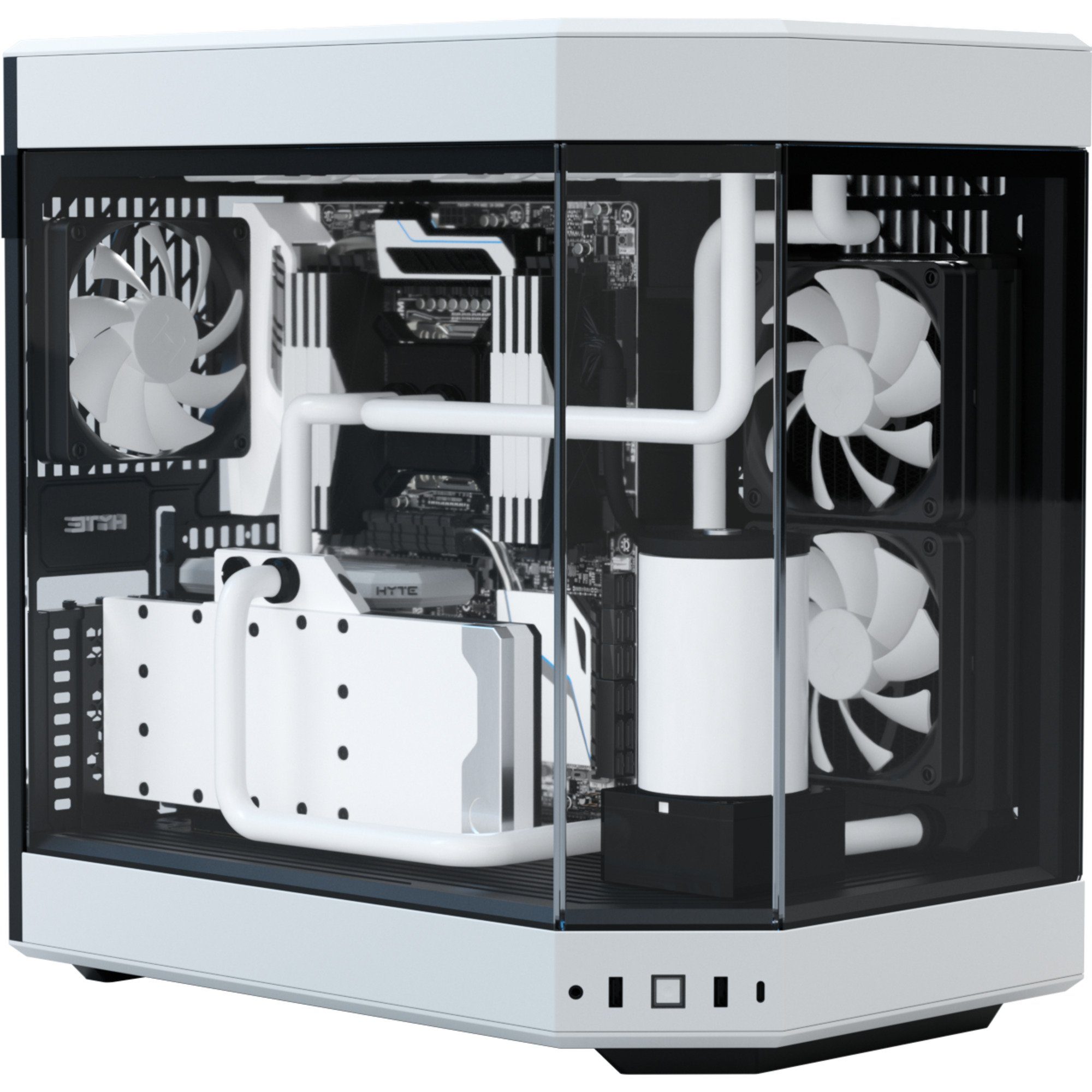Hyte PC-Gehäuse HYTE Y60, Tower-Gehäuse, (Tempered Glass)