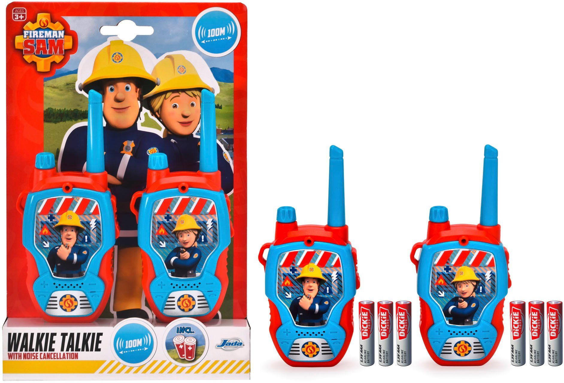 JADA Walkie Talkie Feuerwehrmann Sam