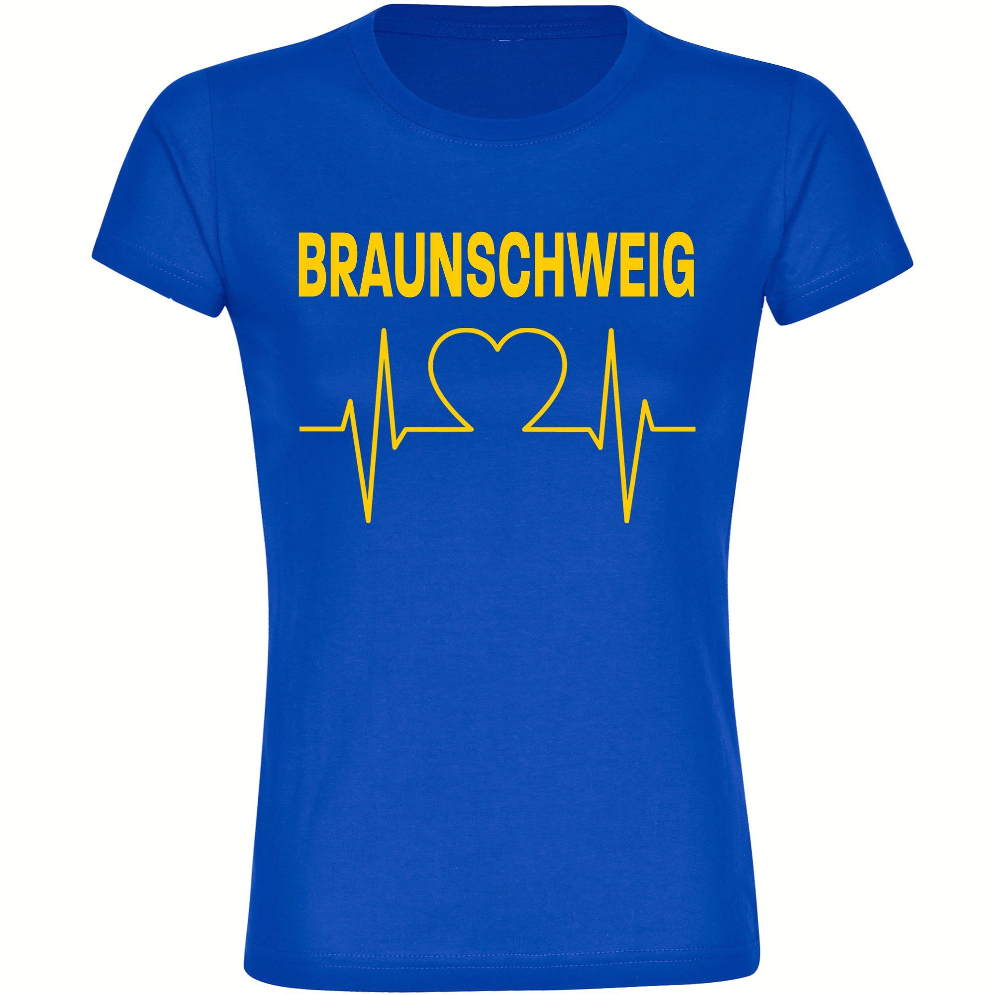 T-Shirt Damen Braunschweig - Herzschlag - Frauen
