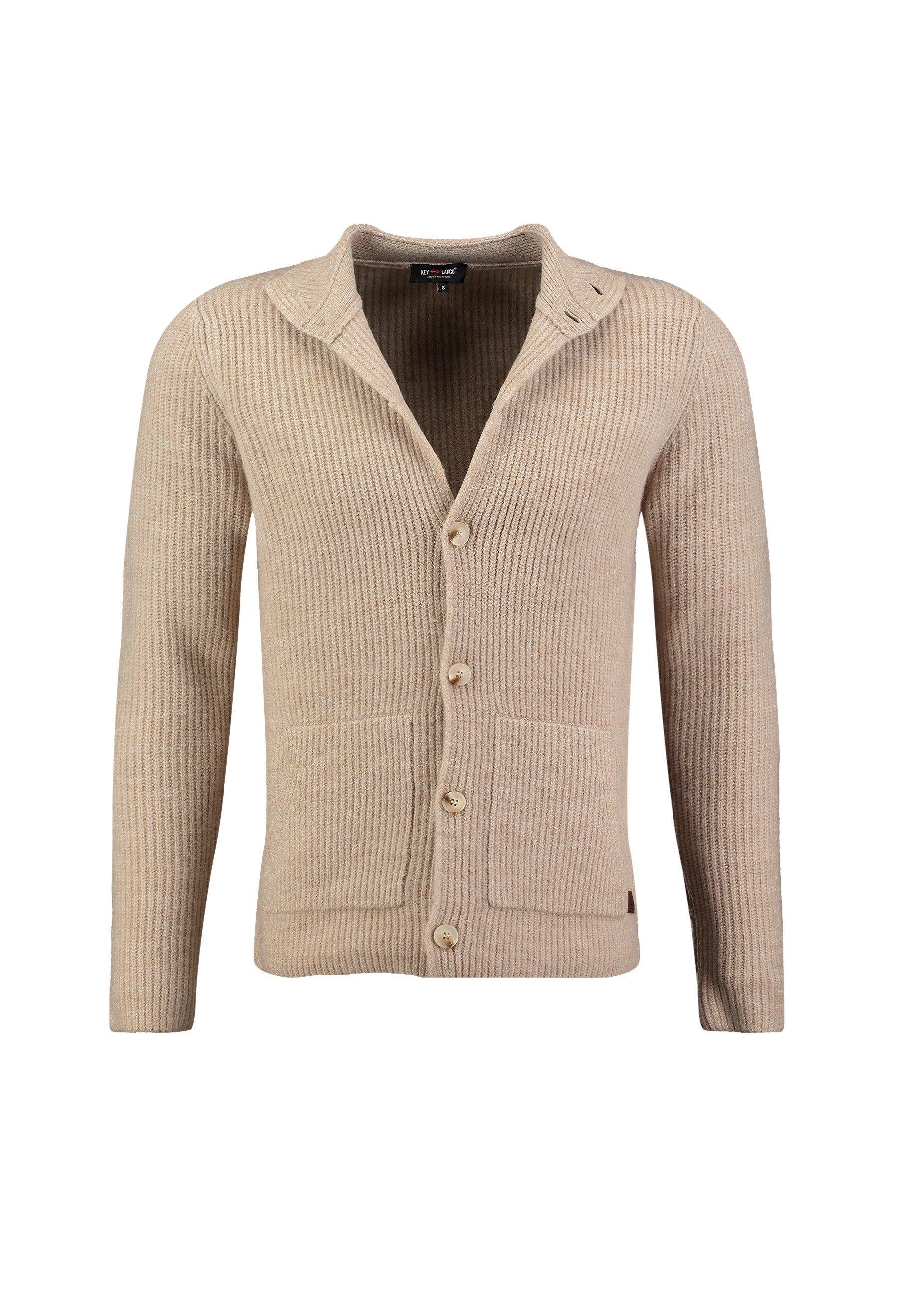Strickjacke Strickjacke KLLUZERN Cardigan Knopfverschluss
