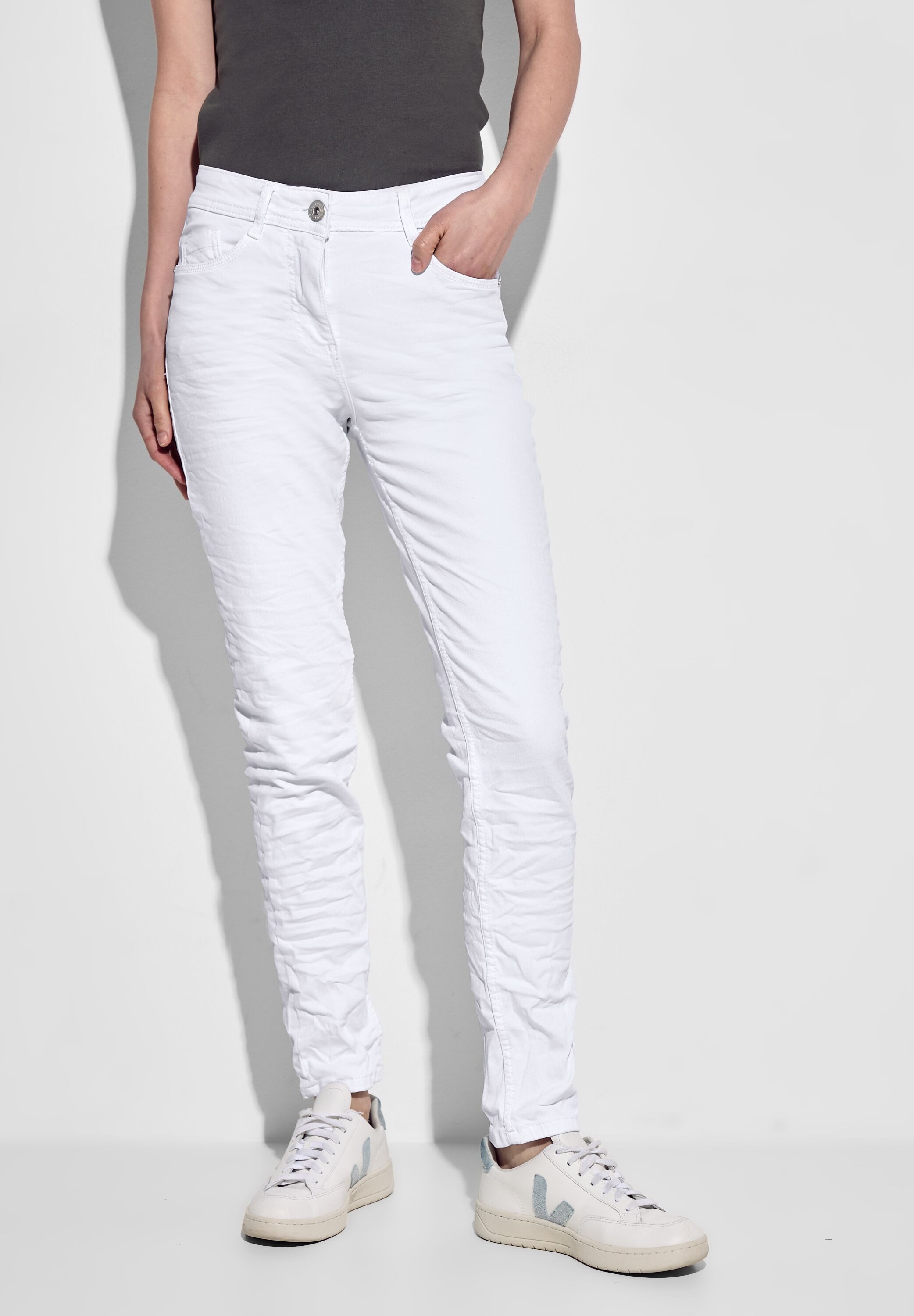 Cecil Slim-fit-Jeans im Five-Pocket-Stil