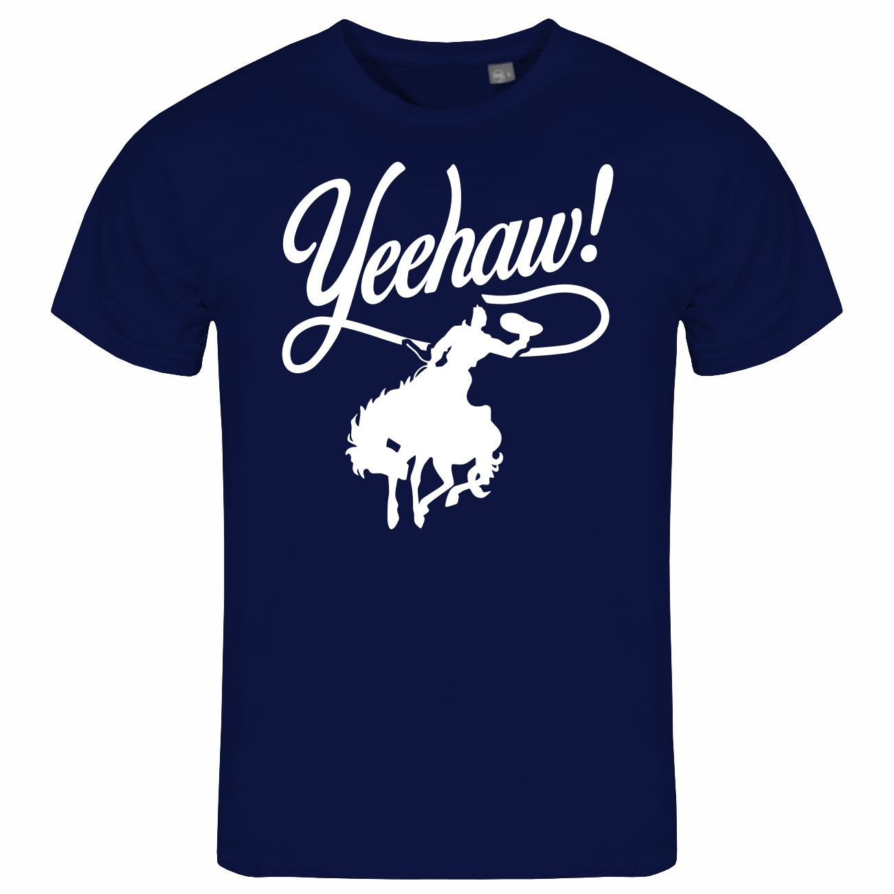 Print-Shirt Herren T-Shirt Yeehaw