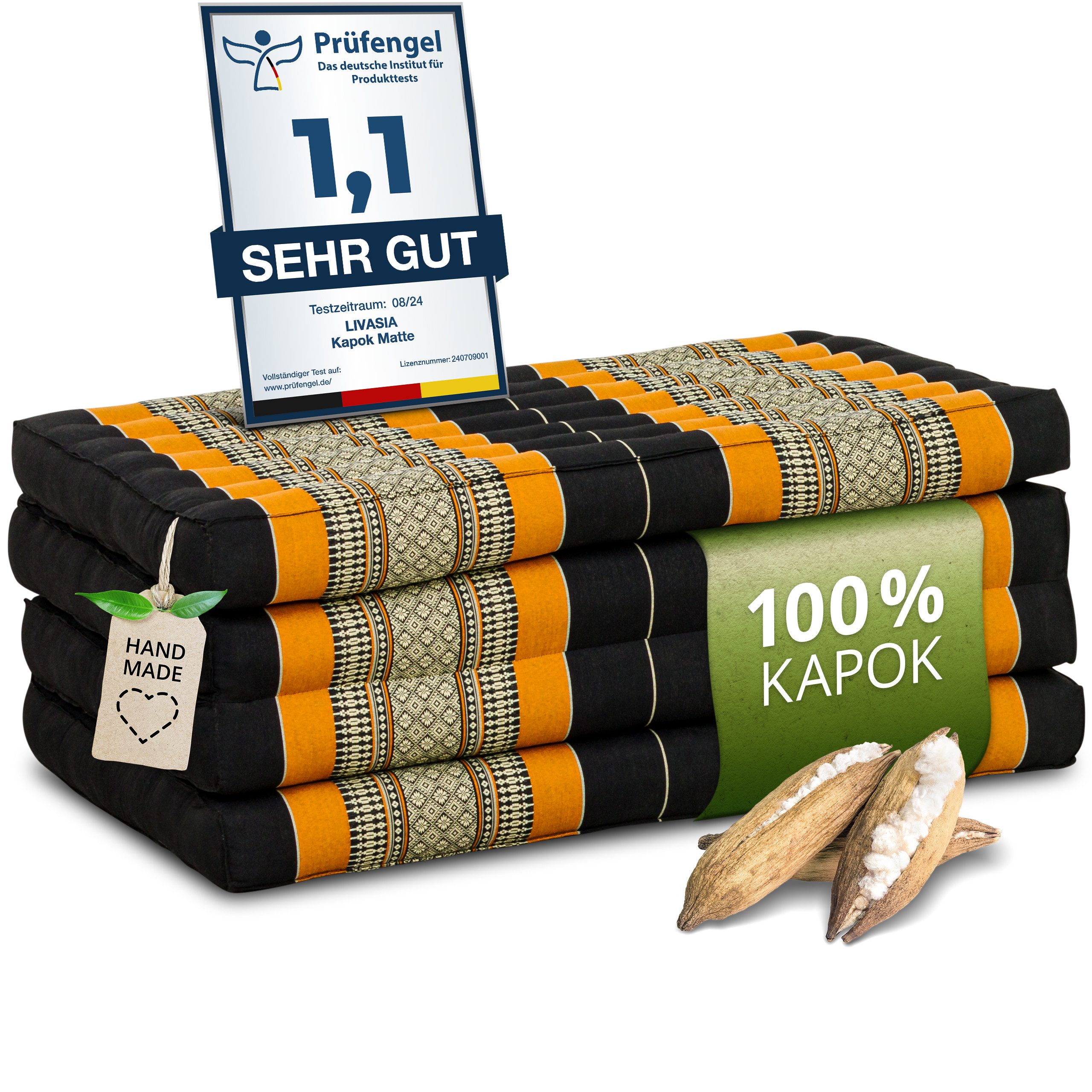 Klappmatratze Klappmatratze 80 cm Classic vegan und günstig online kaufen
