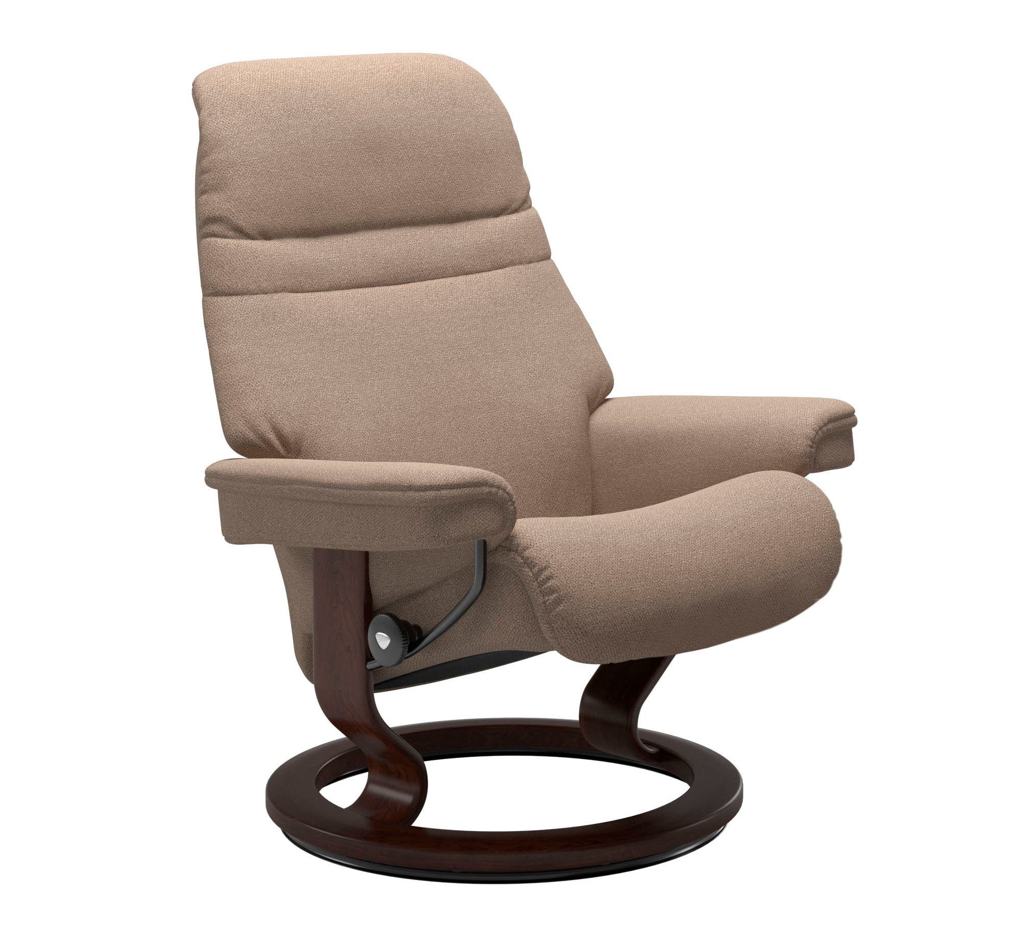 Stressless® mit Classic Gestell Sunrise, S, Größe Relaxsessel Braun Base,