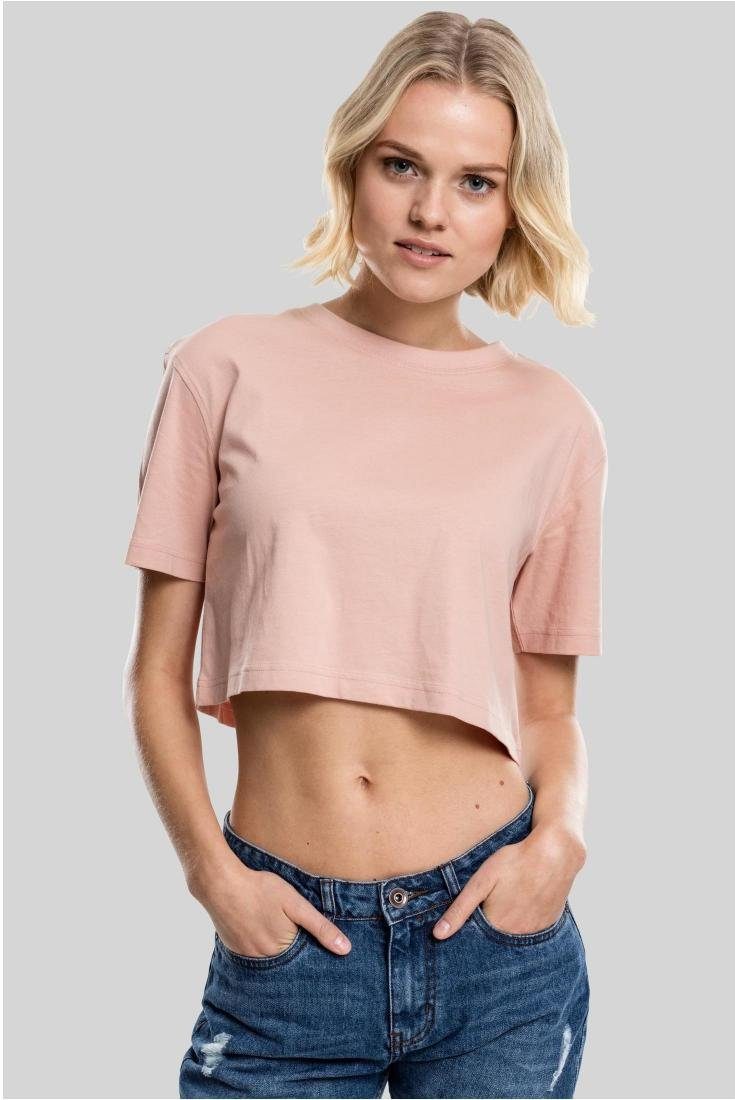 Rundhalsshirt Damen Short Oversized T-Shirt