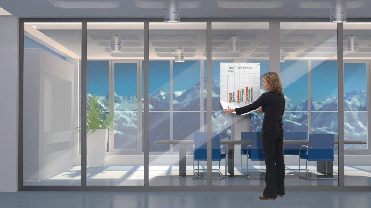 LEGAMASTER Flipchartblock Magic-Chart Flipchart Folie 60x80cm 25 Blatt kariert