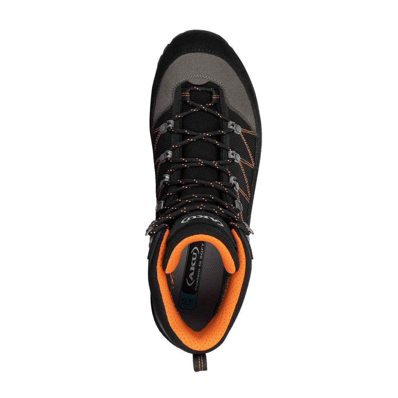 AKU Trekker Lite III Wide GTX (wasserdicht, weit) schwarz/orange Herren Wanderschuh