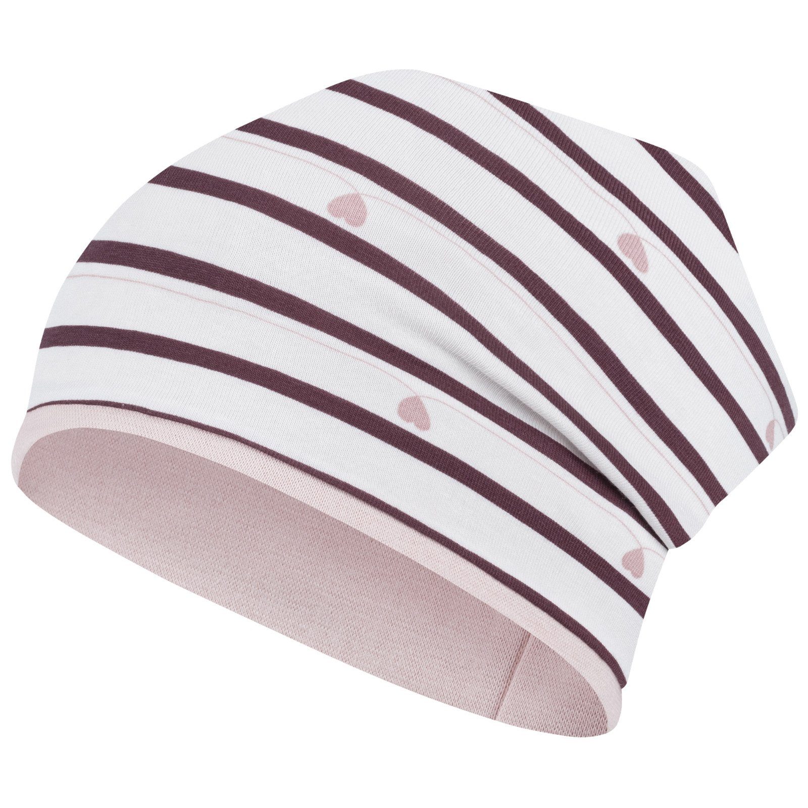 Smarilla Jerseymütze Mädchen Herbstmütze Beanie Übergangsmütze Baumwolle doppellagig