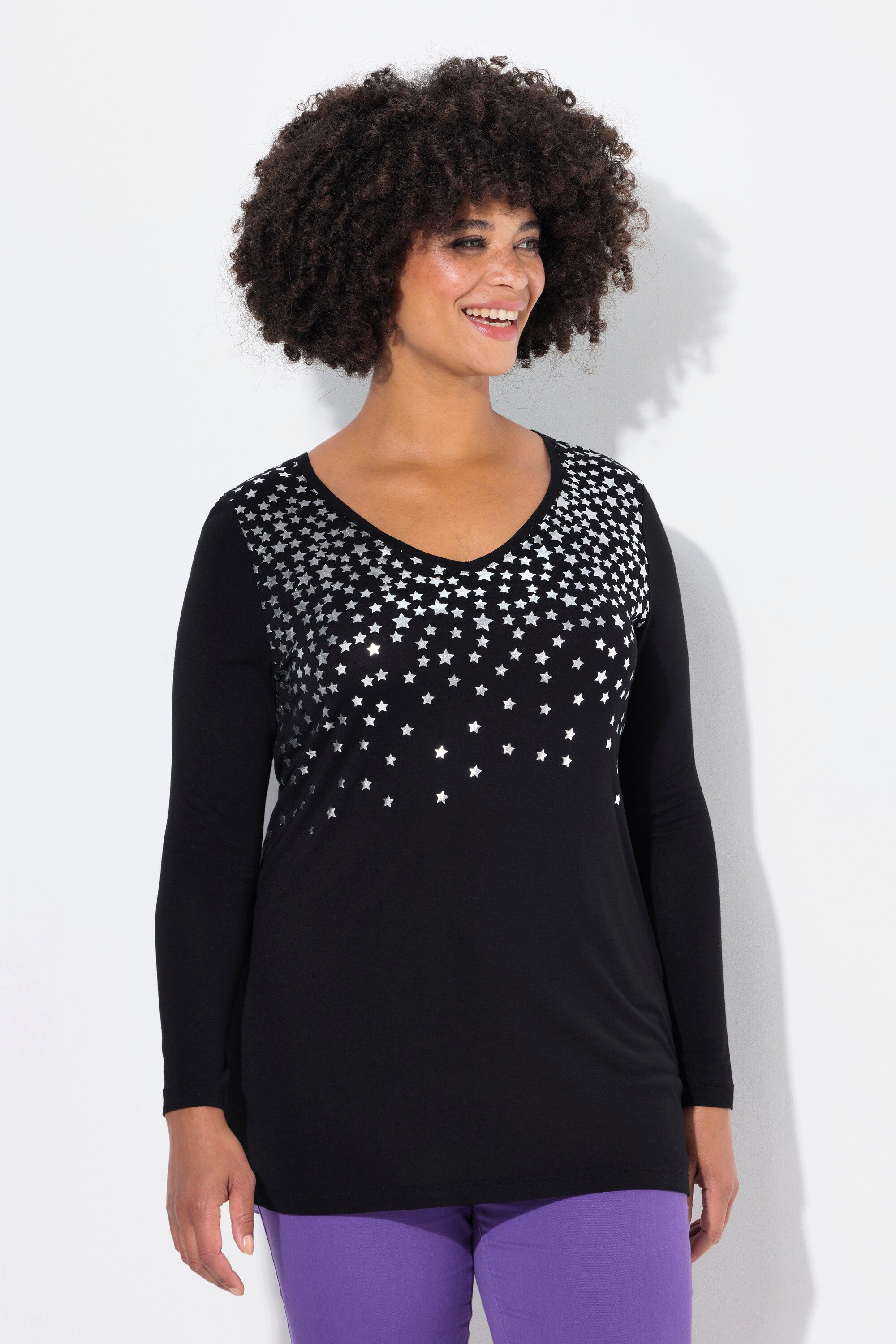 Angel of Style Longsleeve T-Shirt A-Linie günstig online kaufen