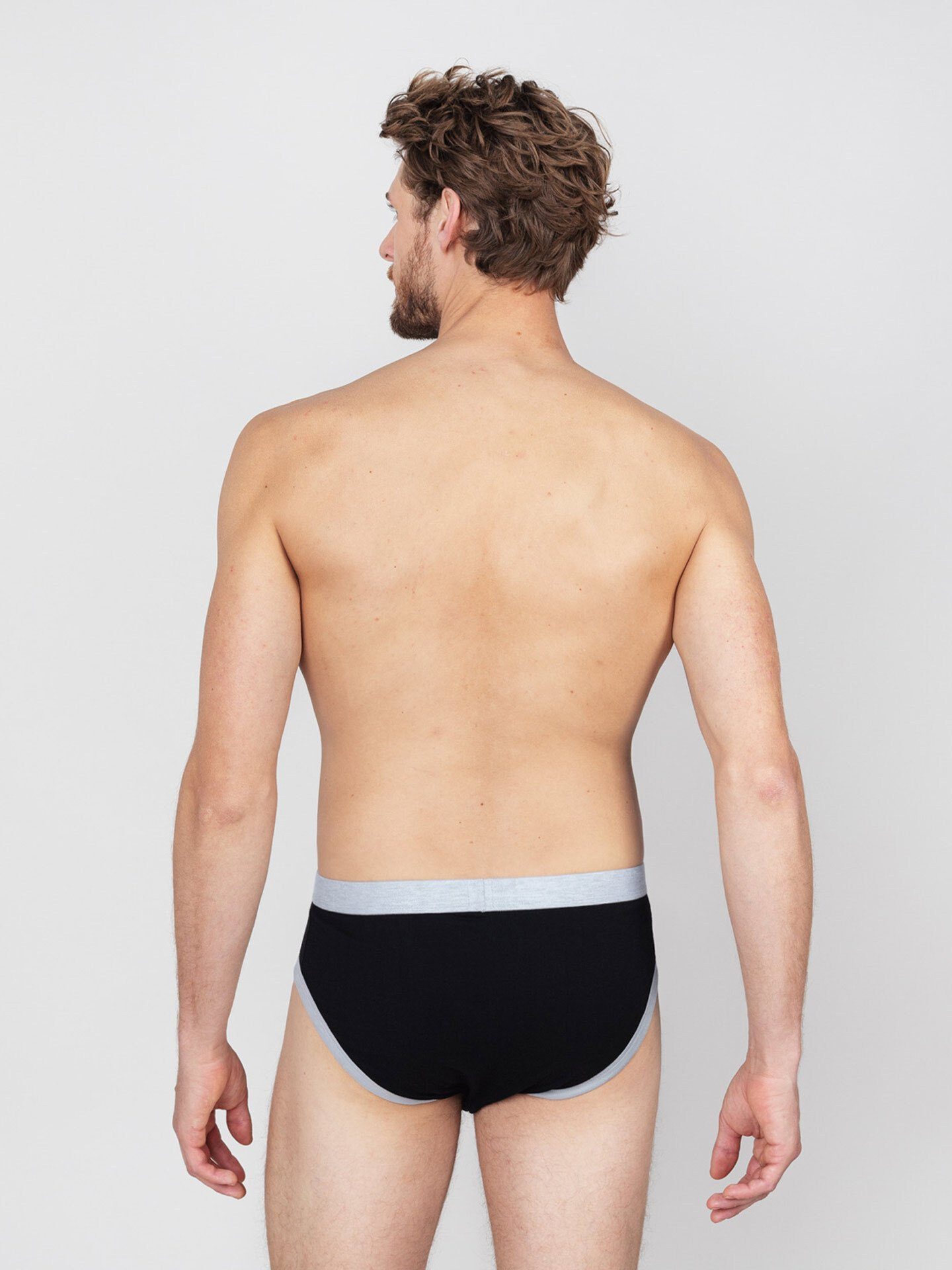 Erlich Textil Slip Theo Sport Slip aus Bio-Baumwolle (1-St)