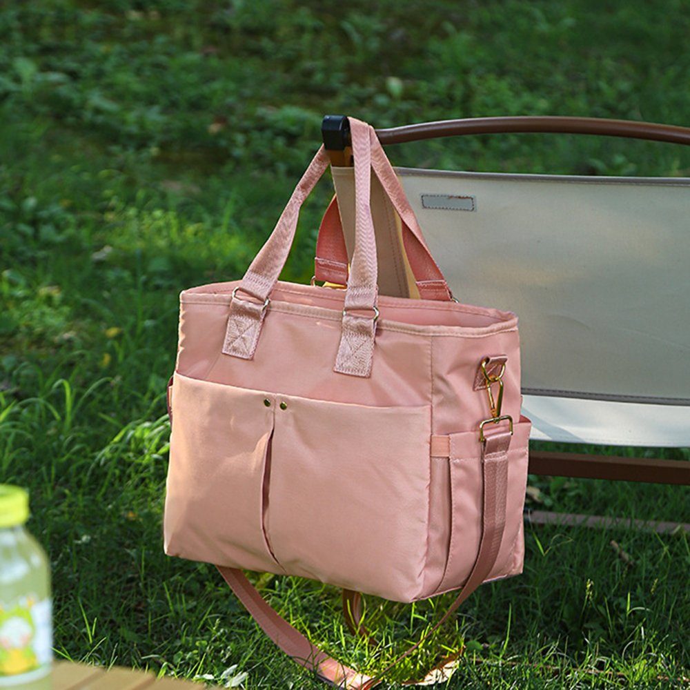 pink Lunchtasche Große Picknickkorb Mit Isolierte Blusmart Mehreren Taschen, Wasserdichte