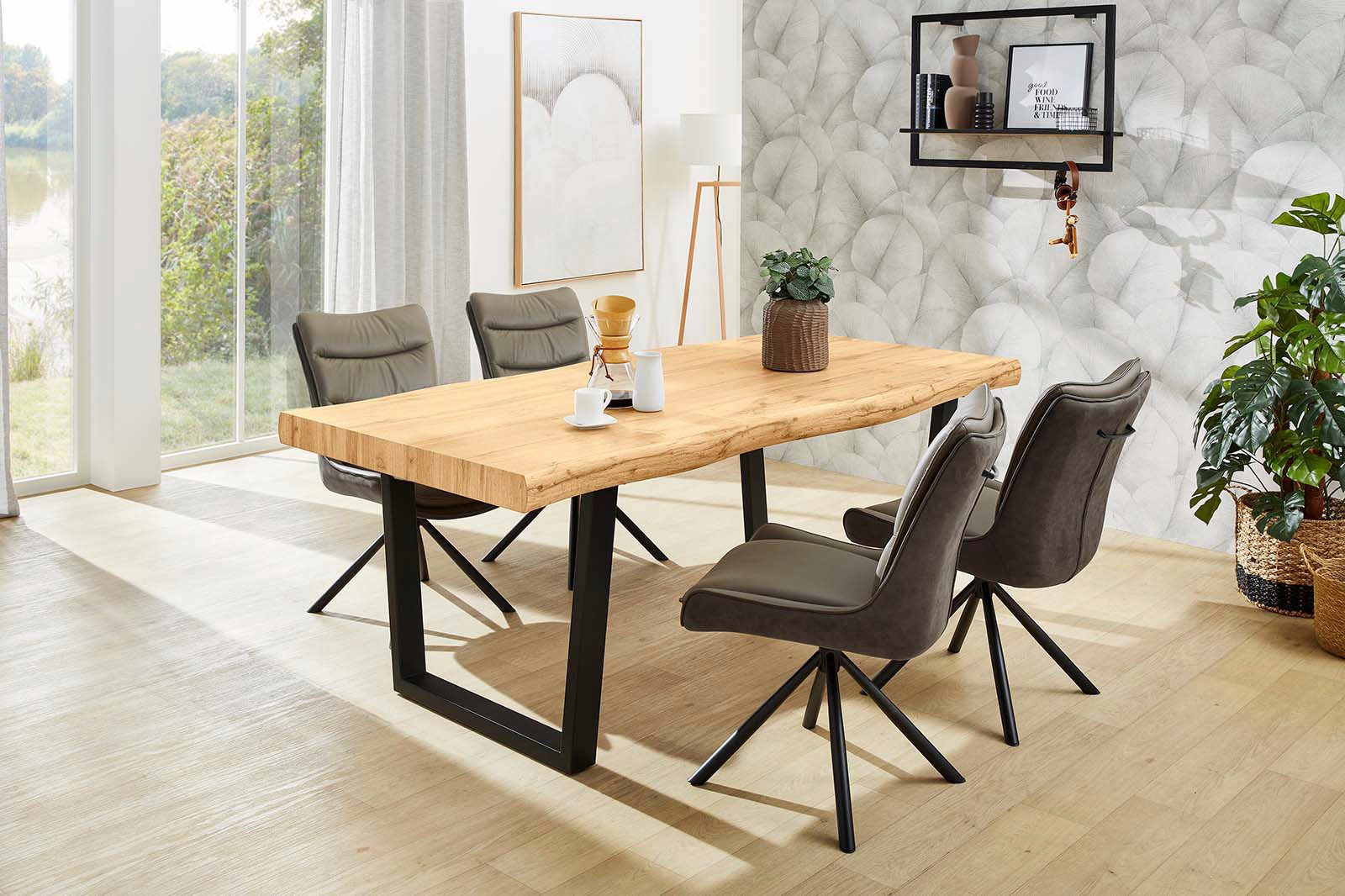 Jockenhöfer Gruppe Drehstuhl Maurice (Set, 2 St) (Set, 2 St), Echtleder, in günstig online kaufen