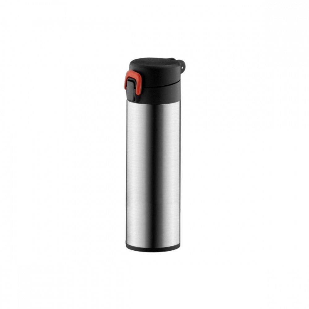 Tescoma Thermoflasche Sport-Isolierflasche mit Verriegelung CONSTANT 0.5 l, aus Edelstahl, Einhandverschluss