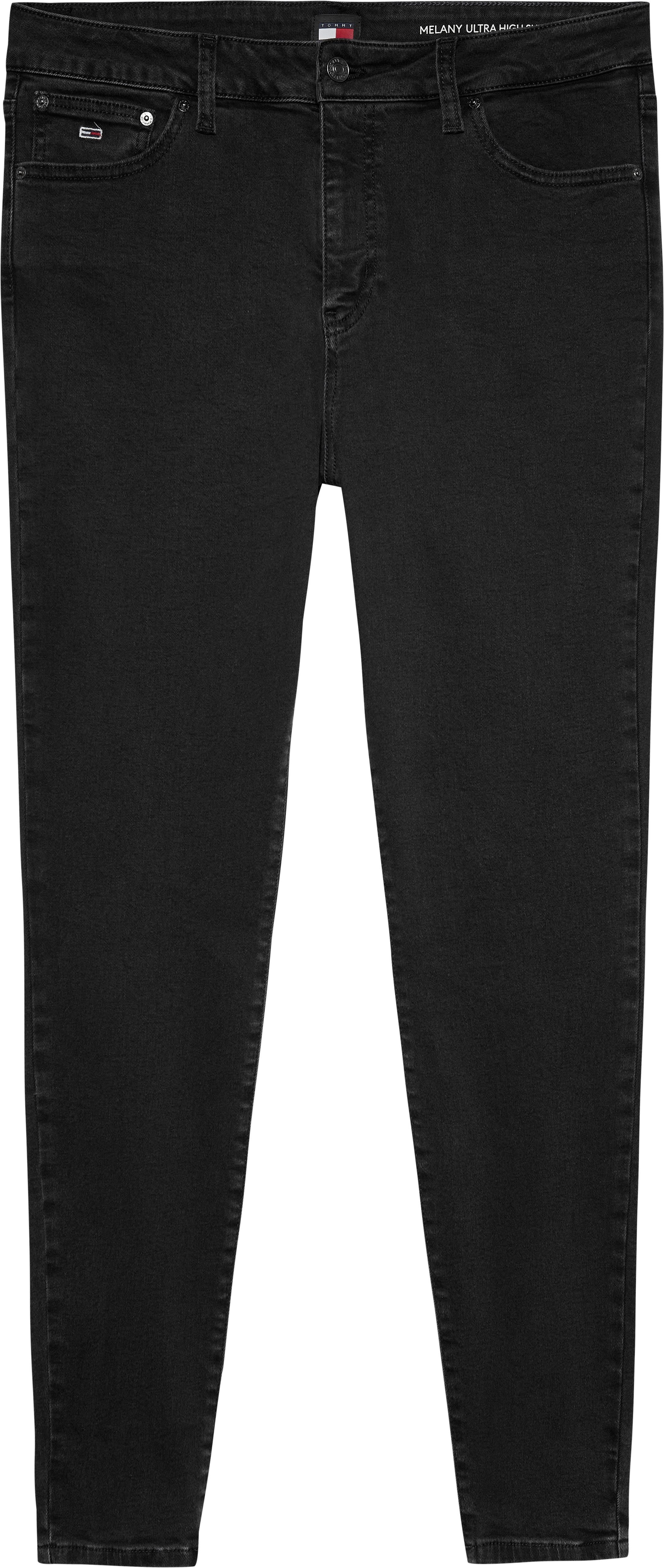 Tommy Jeans Curve Regular-fit-Jeans CRV MELANY UH SSKN in Großen Größen im 5-Pocket-Style