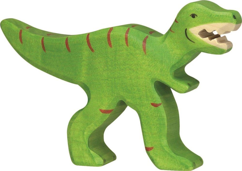 Holztiger HOLZTIGER Holz Rex Tyrannosaurus Tierfigur aus