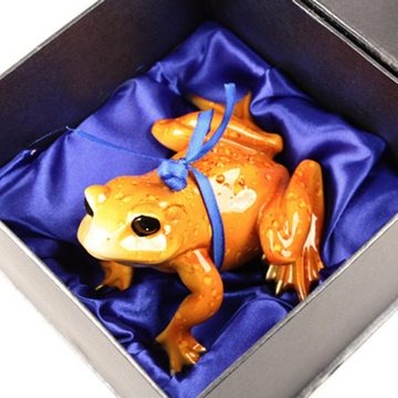 440s Tierfigur 440s Frosch orange ca. 9 cm H