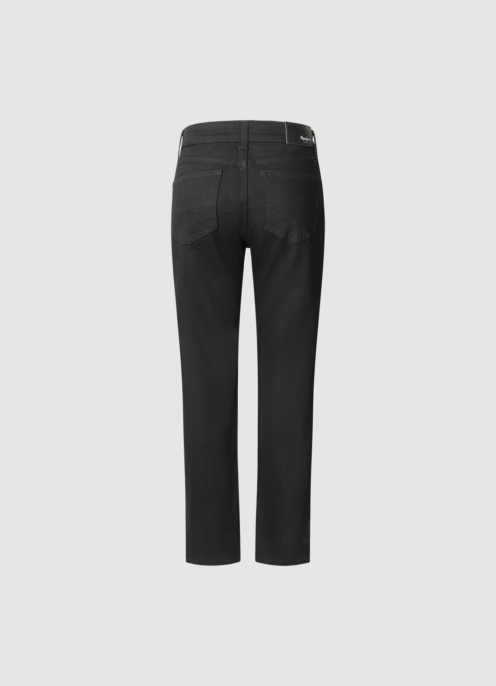 Pepe Jeans Straight-Jeans mit normaler Leibhöhe aus robustem Baumwolldenim