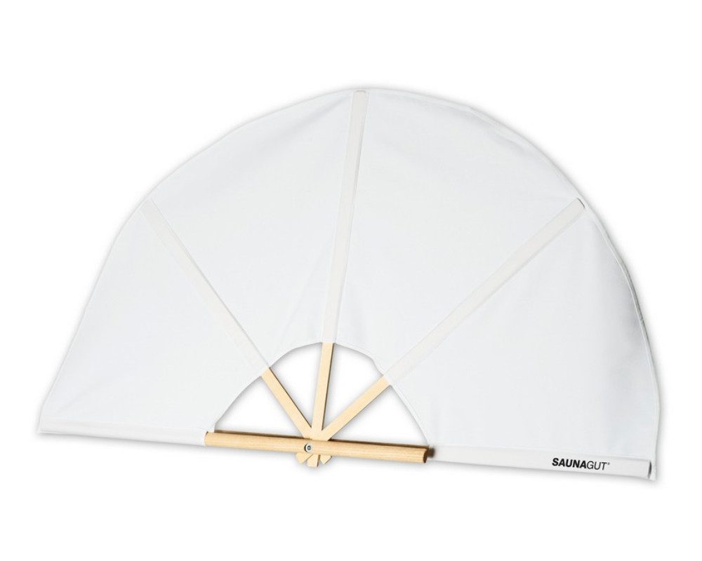 Saunagut Sauna-Aufgussset SAUNAGUT® Aufgussfächer Esche PLUS