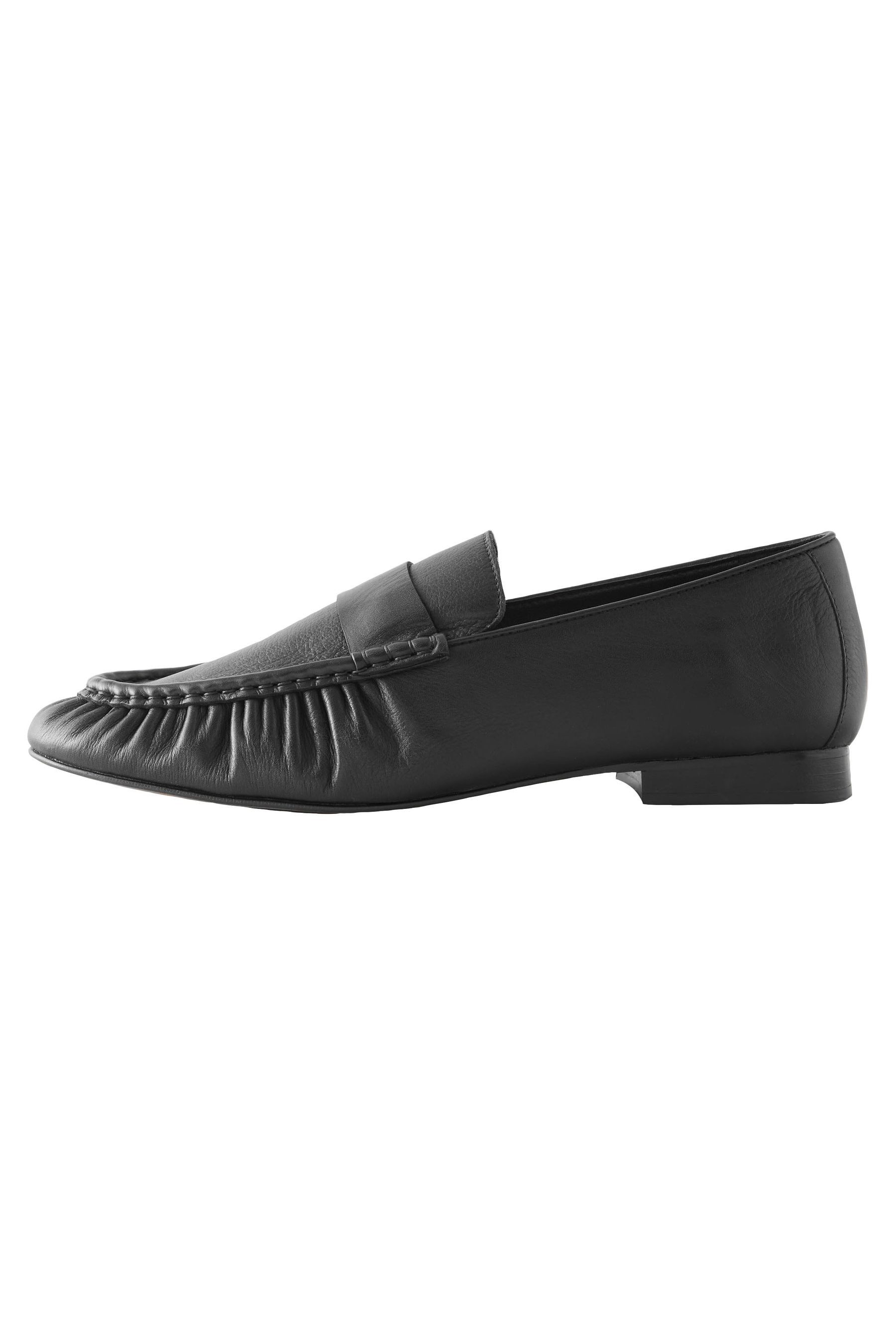 Next N. Premium Loafer mit Raffung Loafer (1-tlg)
