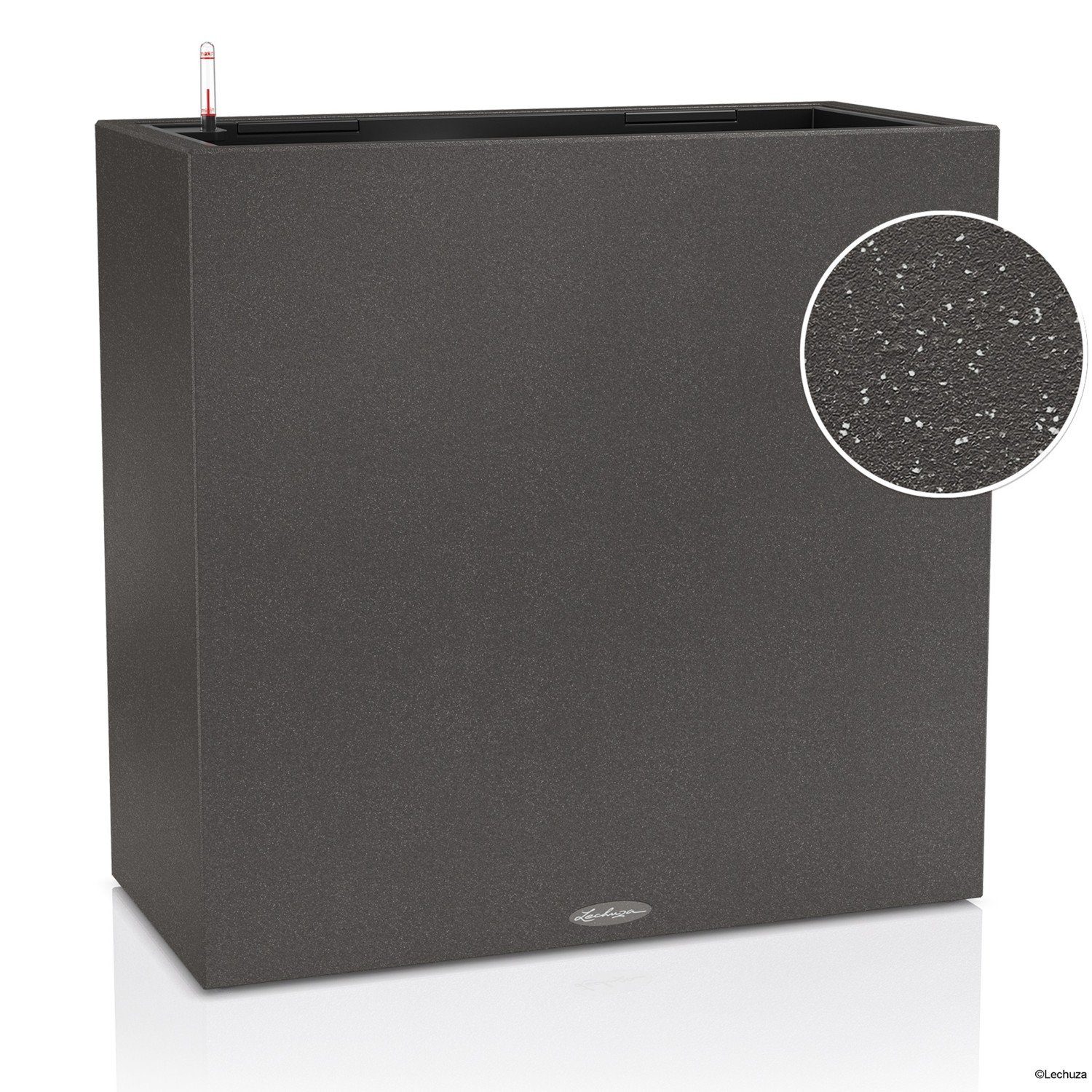 Lechuza® Pflanzkübel Lechuza Pflanzkasten Canto Stone wide 80 graphitsc