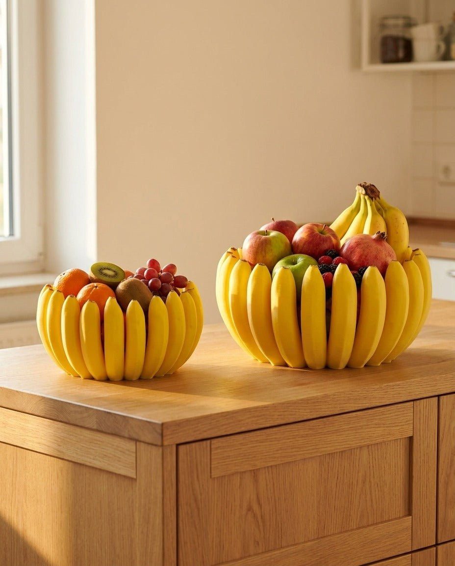 Roomberry Dekoschale Bananen-Schale – Moderne Bananen-Bowl für stilvolle Obstaufbewahrung