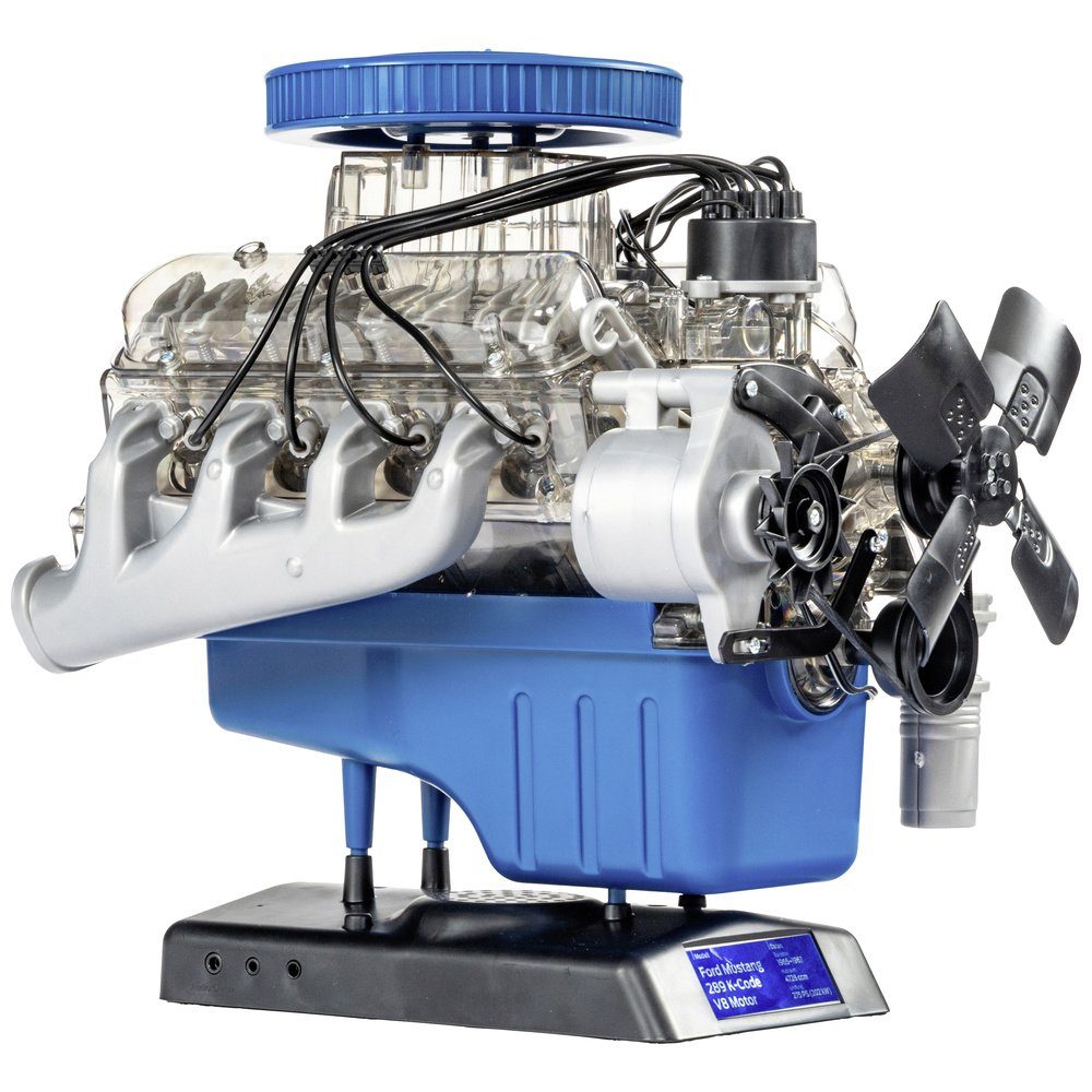 Franzis Verlag Modellbausatz FRANZIS Ford-Mustang-Motor Typ 289 K-code-V8 67501 Bausatz ab 14 Jahre