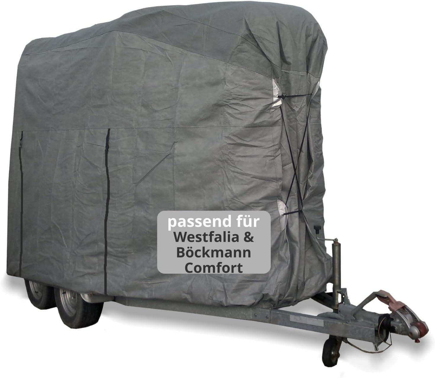 Car-e-Cover Autoplane Pferdeanhänger Abdeckung Gr. M für Zweipferdanhänger