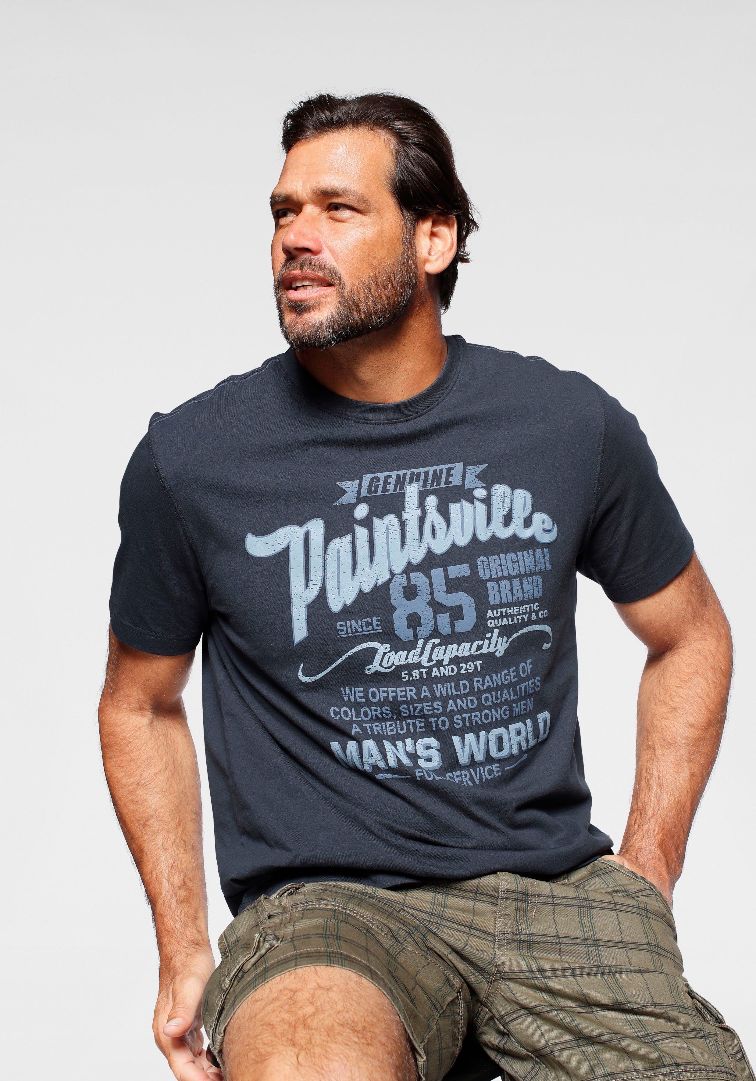 Man's World T-Shirt mit Print