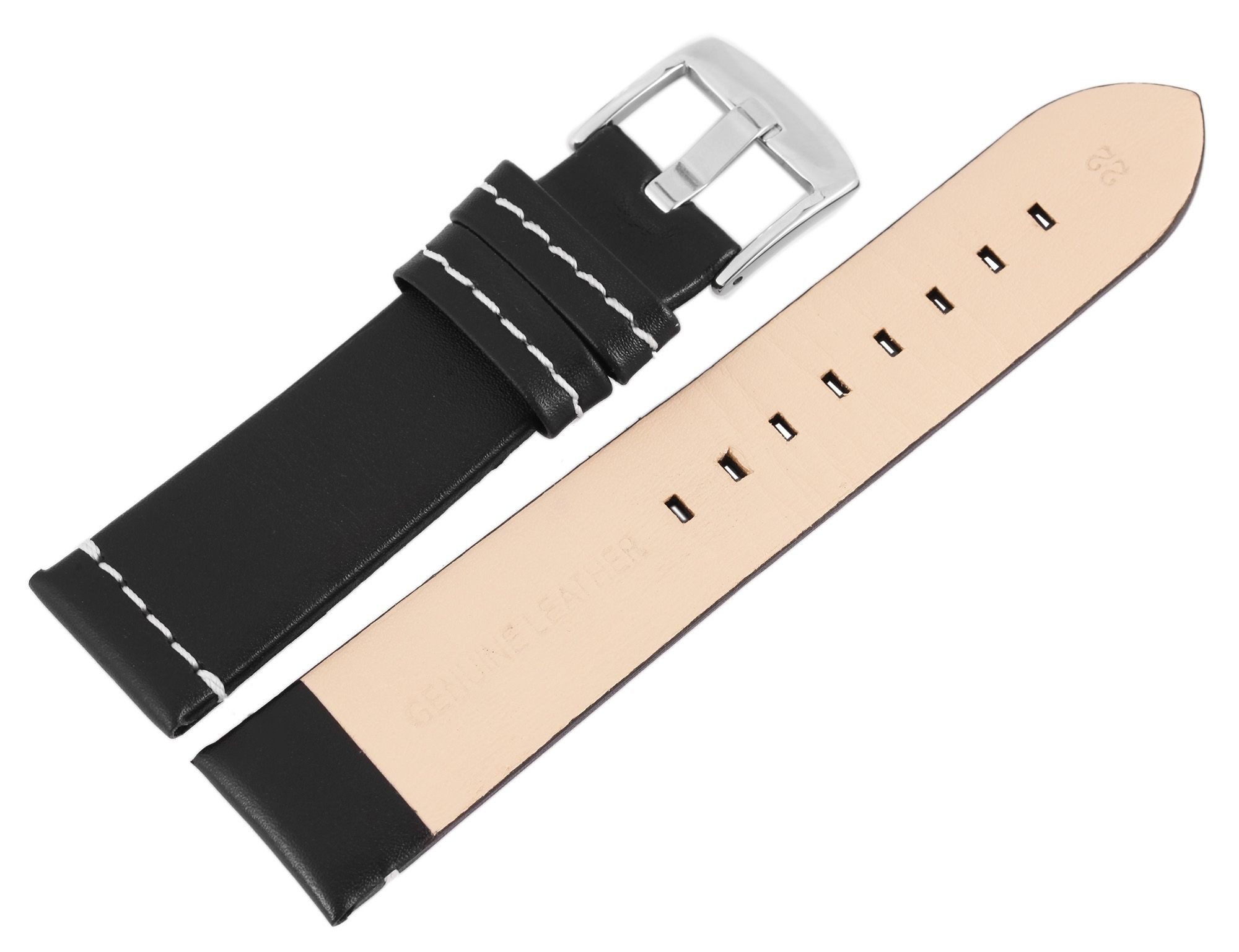 Engelhardt Uhrenarmband silberfarbig, langlebig, Herren ErsatzArmband