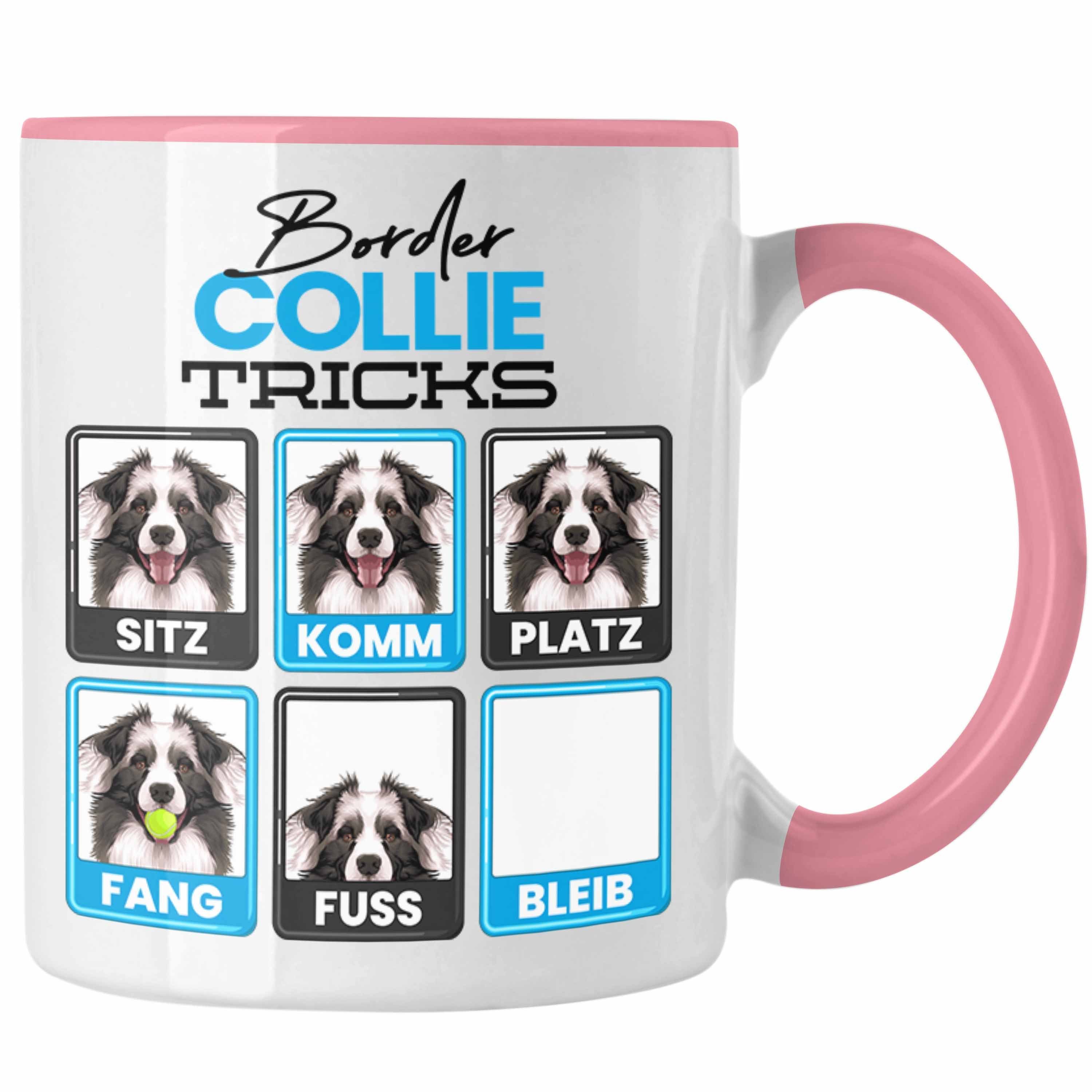 Geschenk Border Besitzer Lustiger Collies Tasse Spruch Tasse Bo Geschenkidee Trendation Rosa