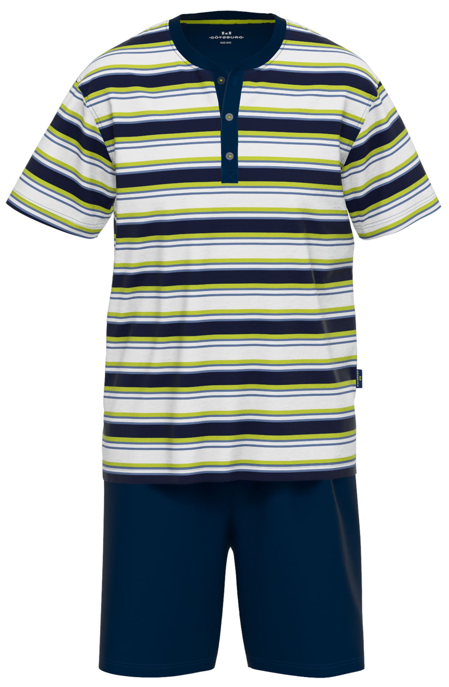 GÖTZBURG Shorty Herren Pyjama kurz Shorty (2 tlg) Klima Aktiv günstig online kaufen