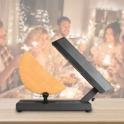 bmf-versand Raclette Raclette Grill Schweizer Käseschmelzer Tischgrill Schmelzgerät Stück, 400,00 W, Ein-/Ausschalter, Besonders leistungsstark, Inklusive Zubehör