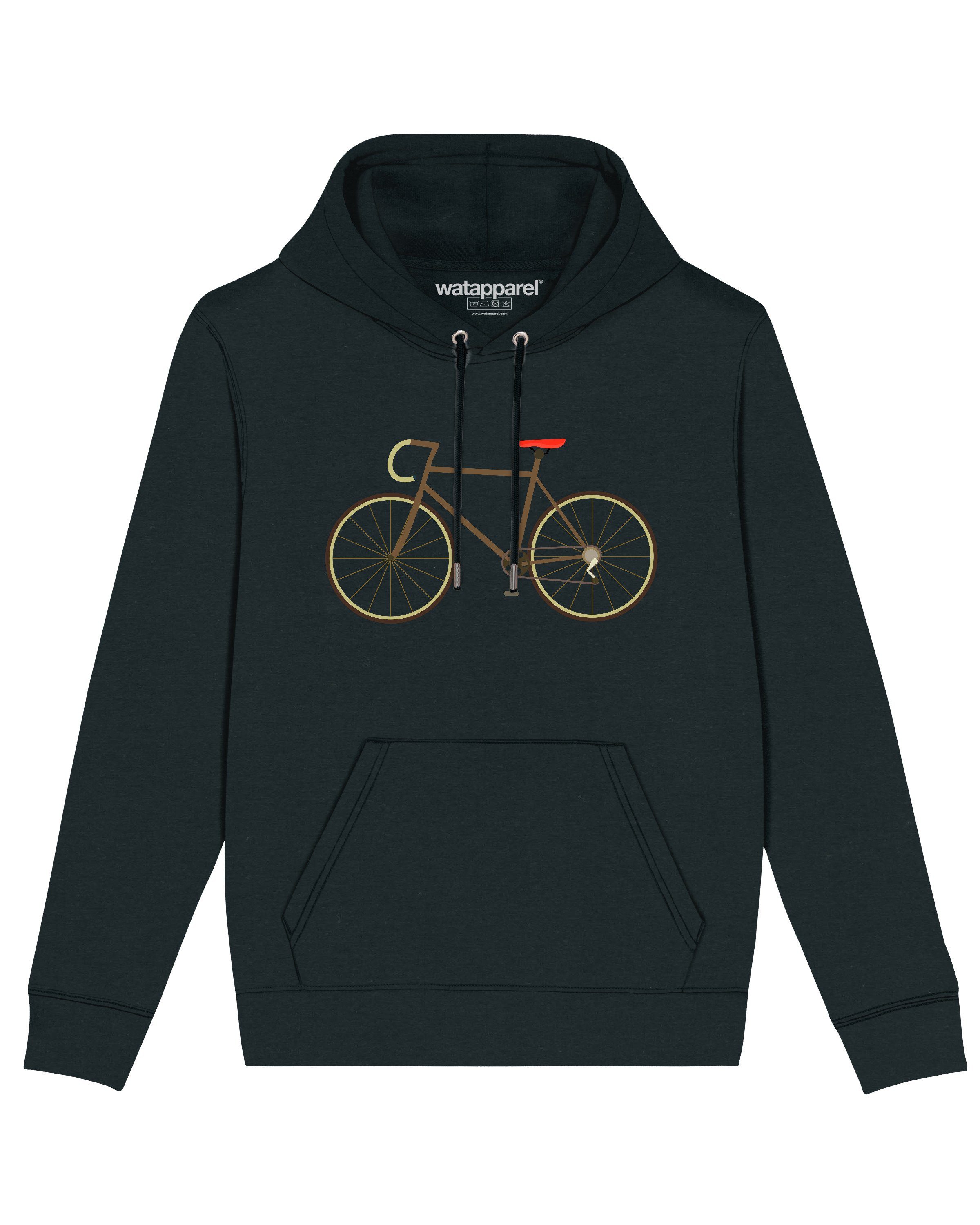 (1-tlg) Fahrrad Sweatshirt schwarz Apparel wat?